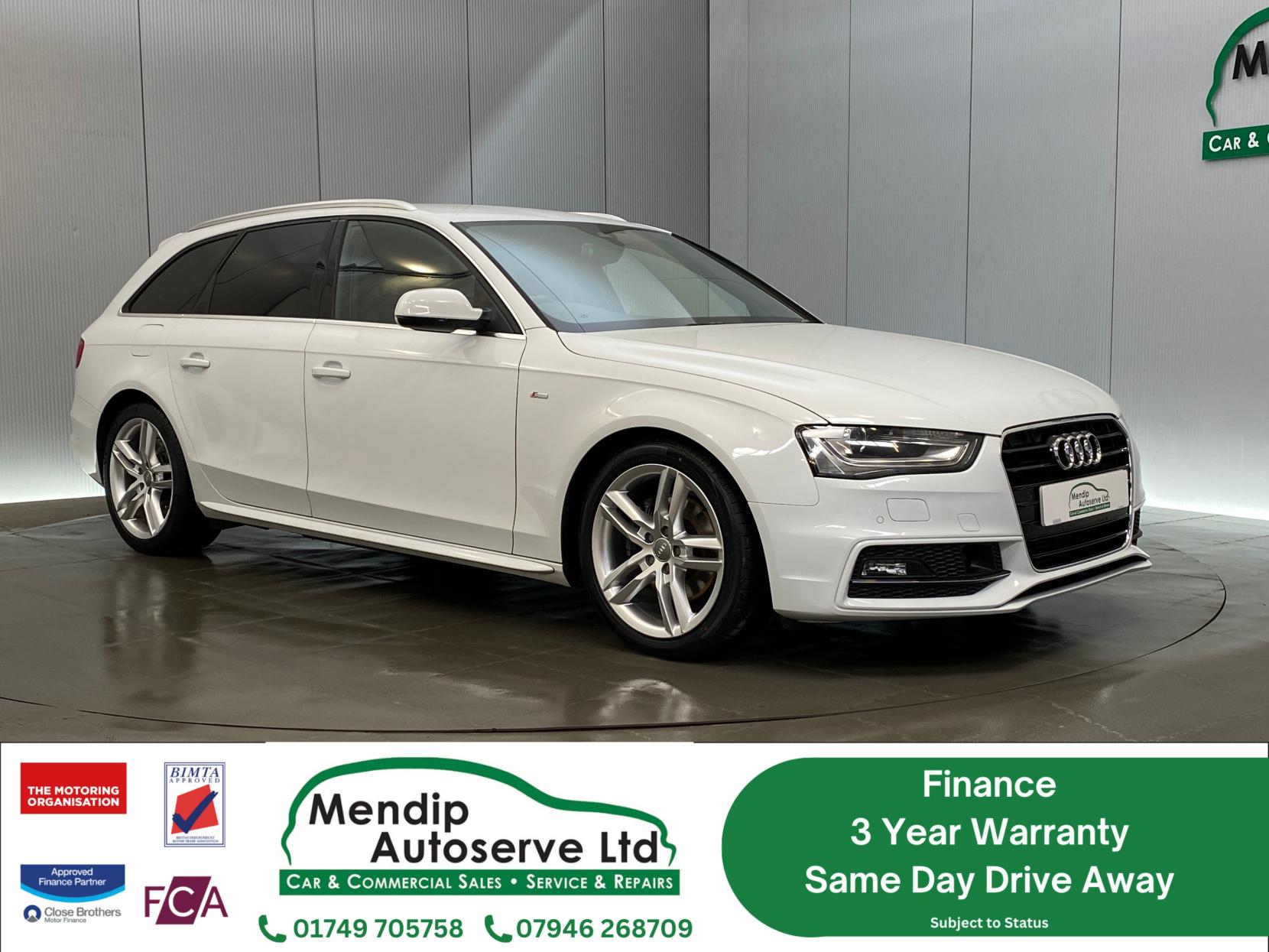 Audi A4 Avant 2.0 TFSI S line Estate 5dr Petrol Multitronic Euro 5 (s/s) (211 ps)