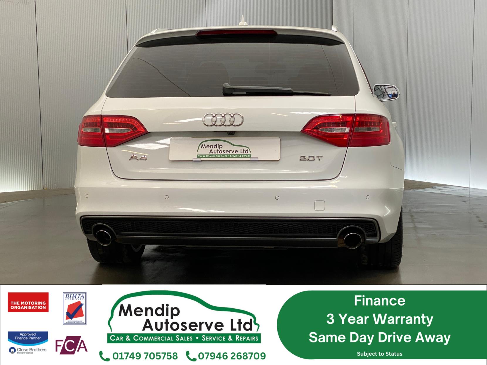 Audi A4 Avant 2.0 TFSI S line Estate 5dr Petrol Multitronic Euro 5 (s/s) (211 ps)
