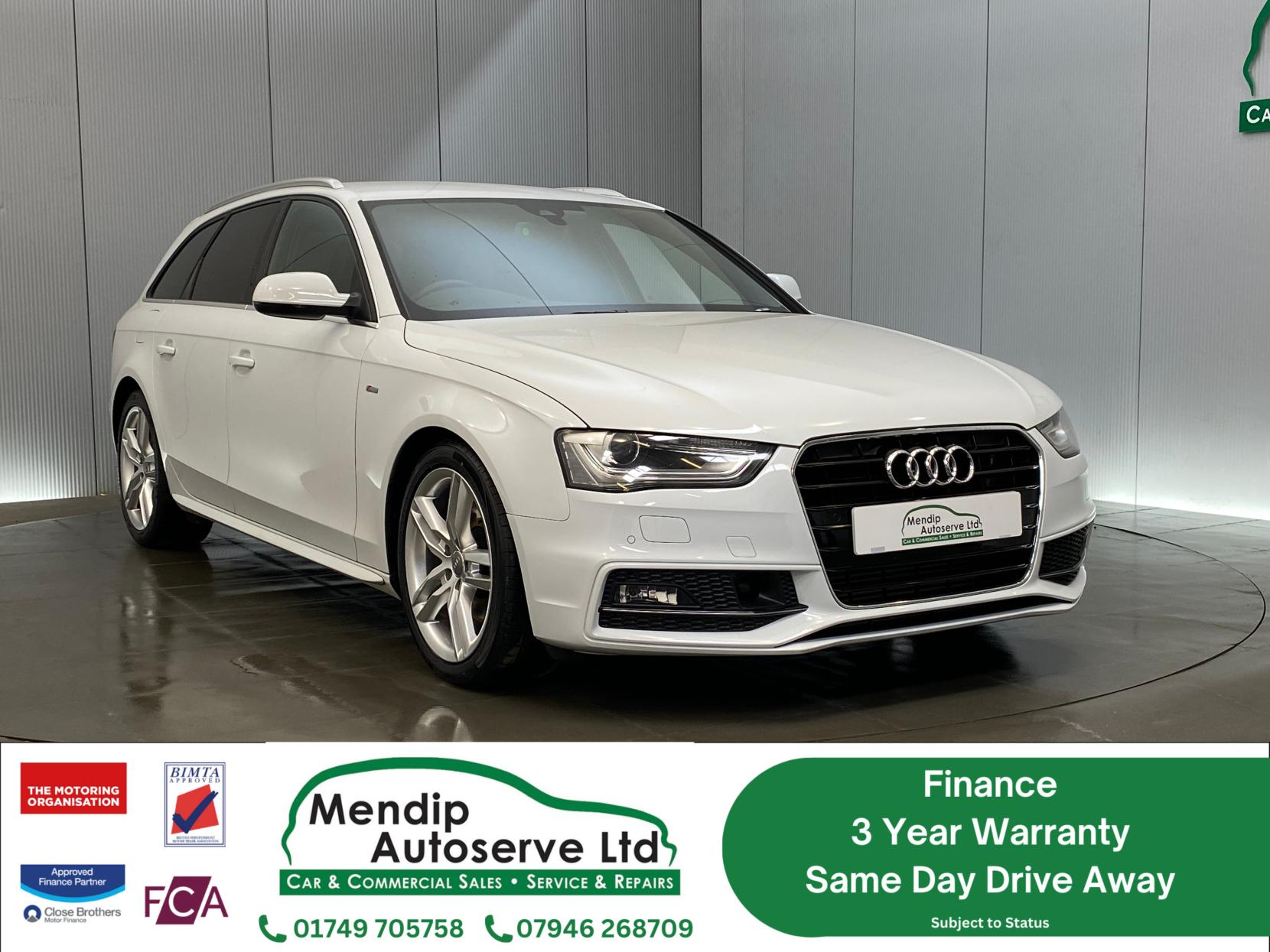 Audi A4 Avant 2.0 TFSI S line Estate 5dr Petrol Multitronic Euro 5 (s/s) (211 ps)
