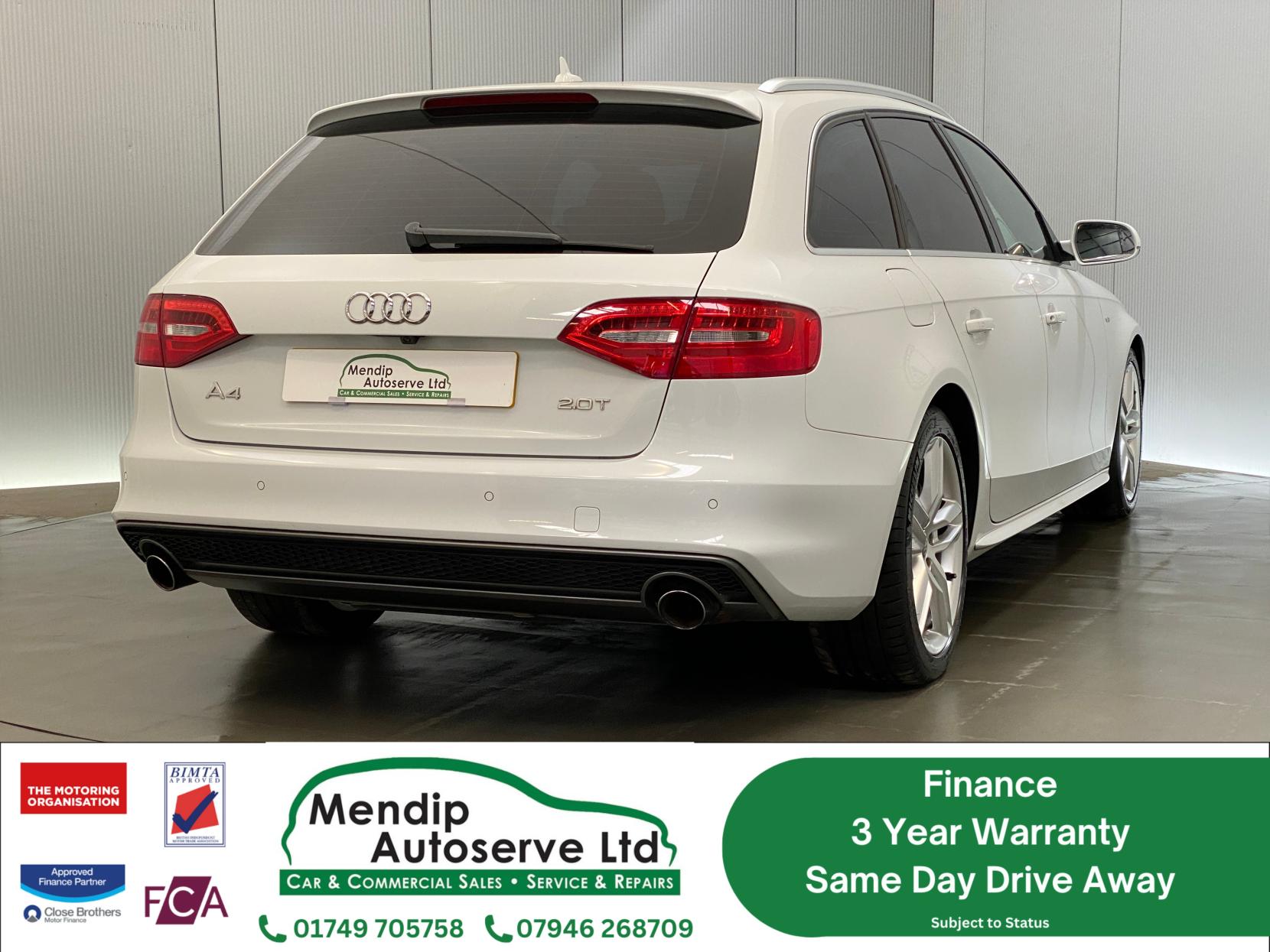 Audi A4 Avant 2.0 TFSI S line Estate 5dr Petrol Multitronic Euro 5 (s/s) (211 ps)