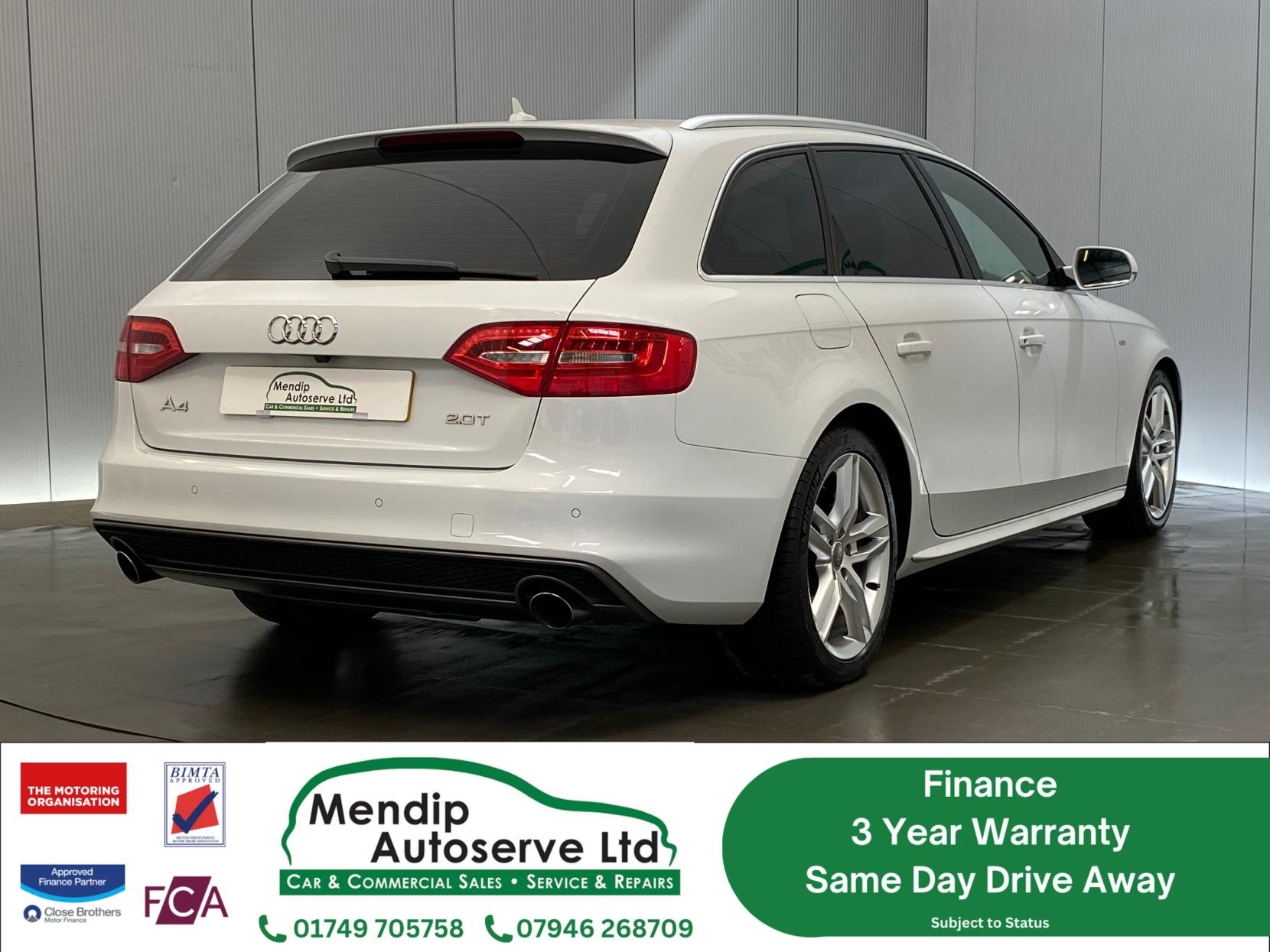 Audi A4 Avant 2.0 TFSI S line Estate 5dr Petrol Multitronic Euro 5 (s/s) (211 ps)