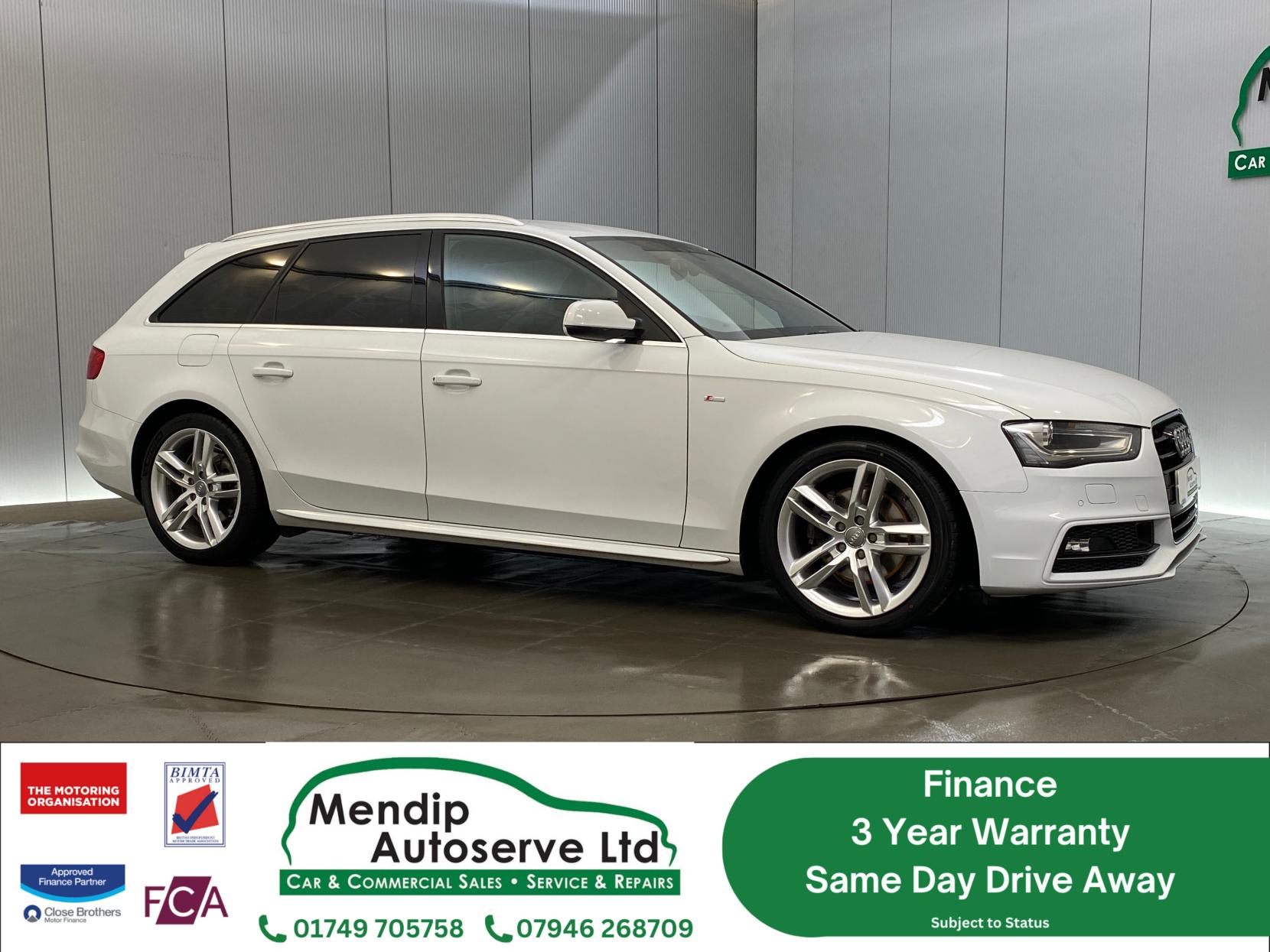 Audi A4 Avant 2.0 TFSI S line Estate 5dr Petrol Multitronic Euro 5 (s/s) (211 ps)