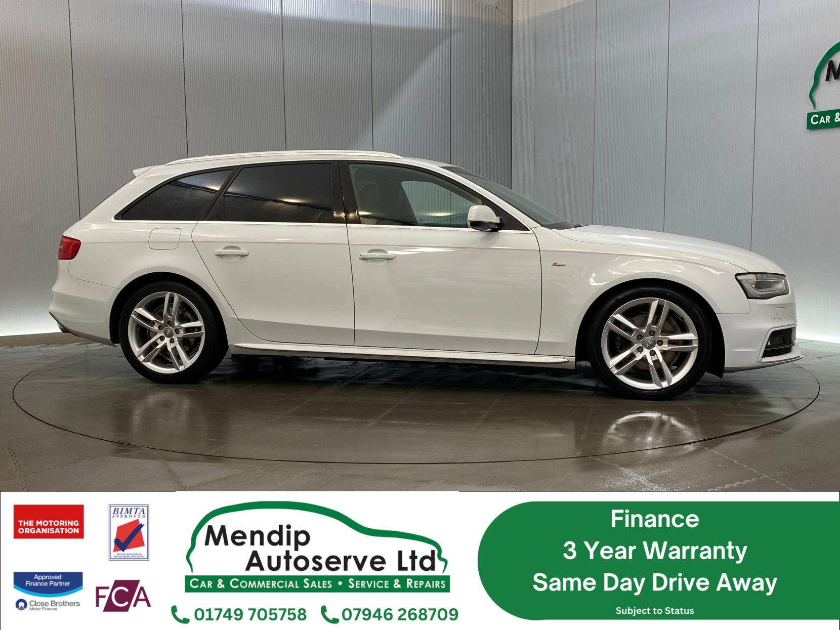 Audi A4 Avant 2.0 TFSI S line Estate 5dr Petrol Multitronic Euro 5 (s/s) (211 ps)
