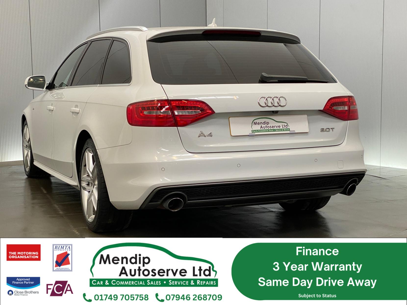 Audi A4 Avant 2.0 TFSI S line Estate 5dr Petrol Multitronic Euro 5 (s/s) (211 ps)