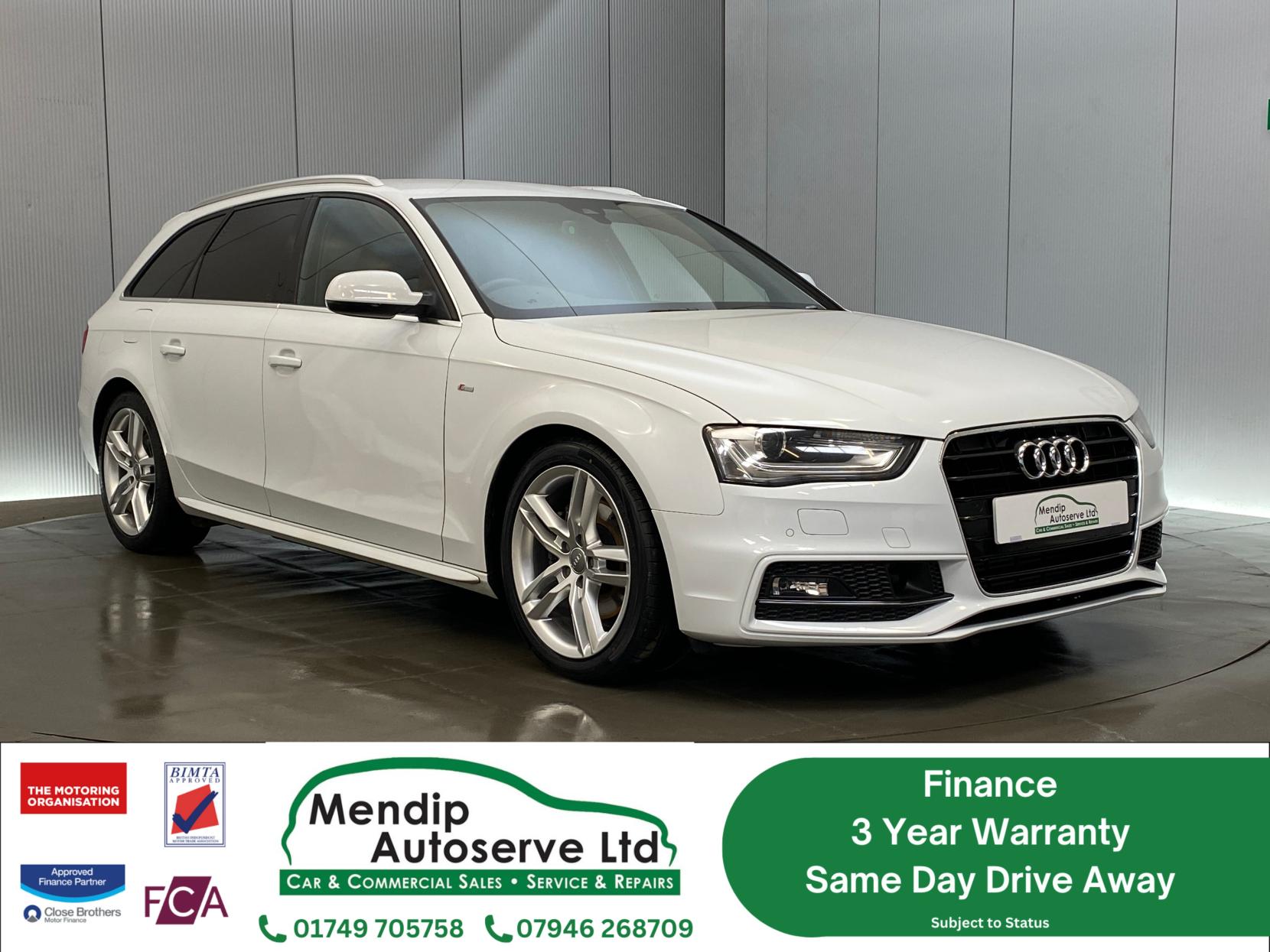 Audi A4 Avant 2.0 TFSI S line Estate 5dr Petrol Multitronic Euro 5 (s/s) (211 ps)