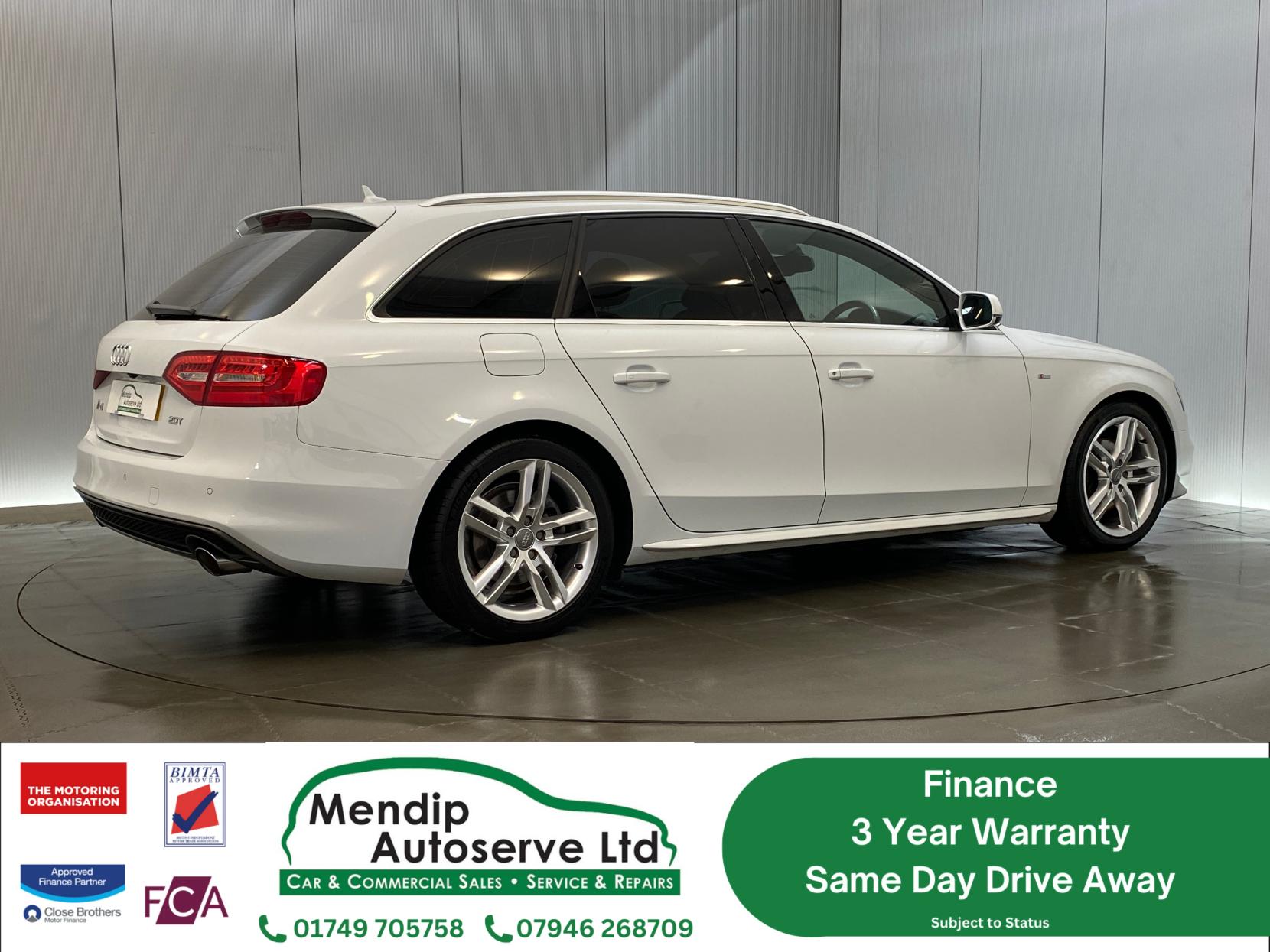 Audi A4 Avant 2.0 TFSI S line Estate 5dr Petrol Multitronic Euro 5 (s/s) (211 ps)