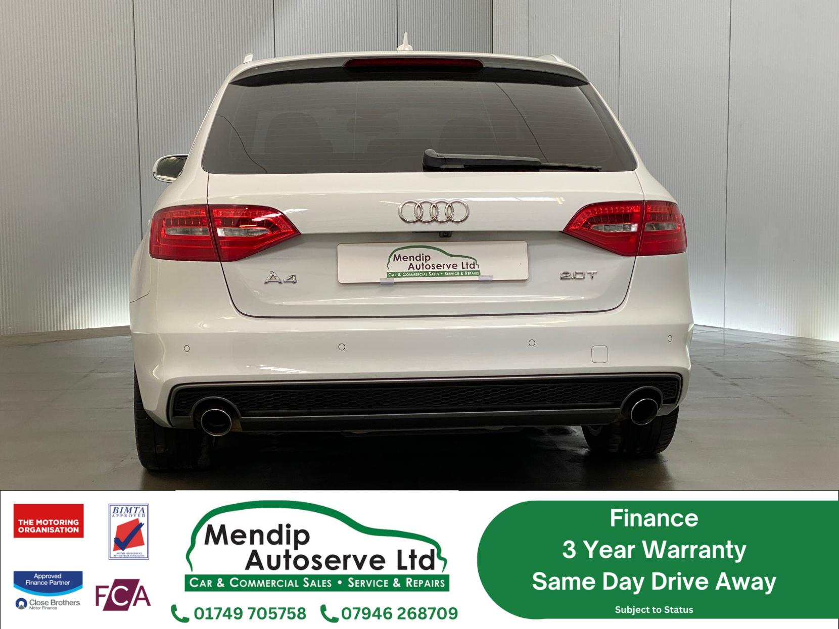 Audi A4 Avant 2.0 TFSI S line Estate 5dr Petrol Multitronic Euro 5 (s/s) (211 ps)