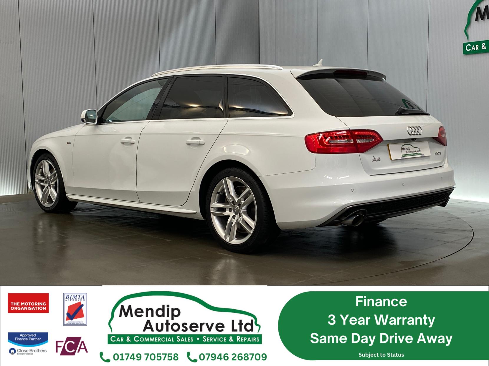 Audi A4 Avant 2.0 TFSI S line Estate 5dr Petrol Multitronic Euro 5 (s/s) (211 ps)