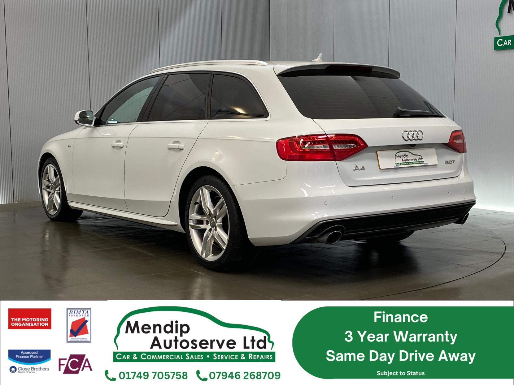 Audi A4 Avant 2.0 TFSI S line Estate 5dr Petrol Multitronic Euro 5 (s/s) (211 ps)