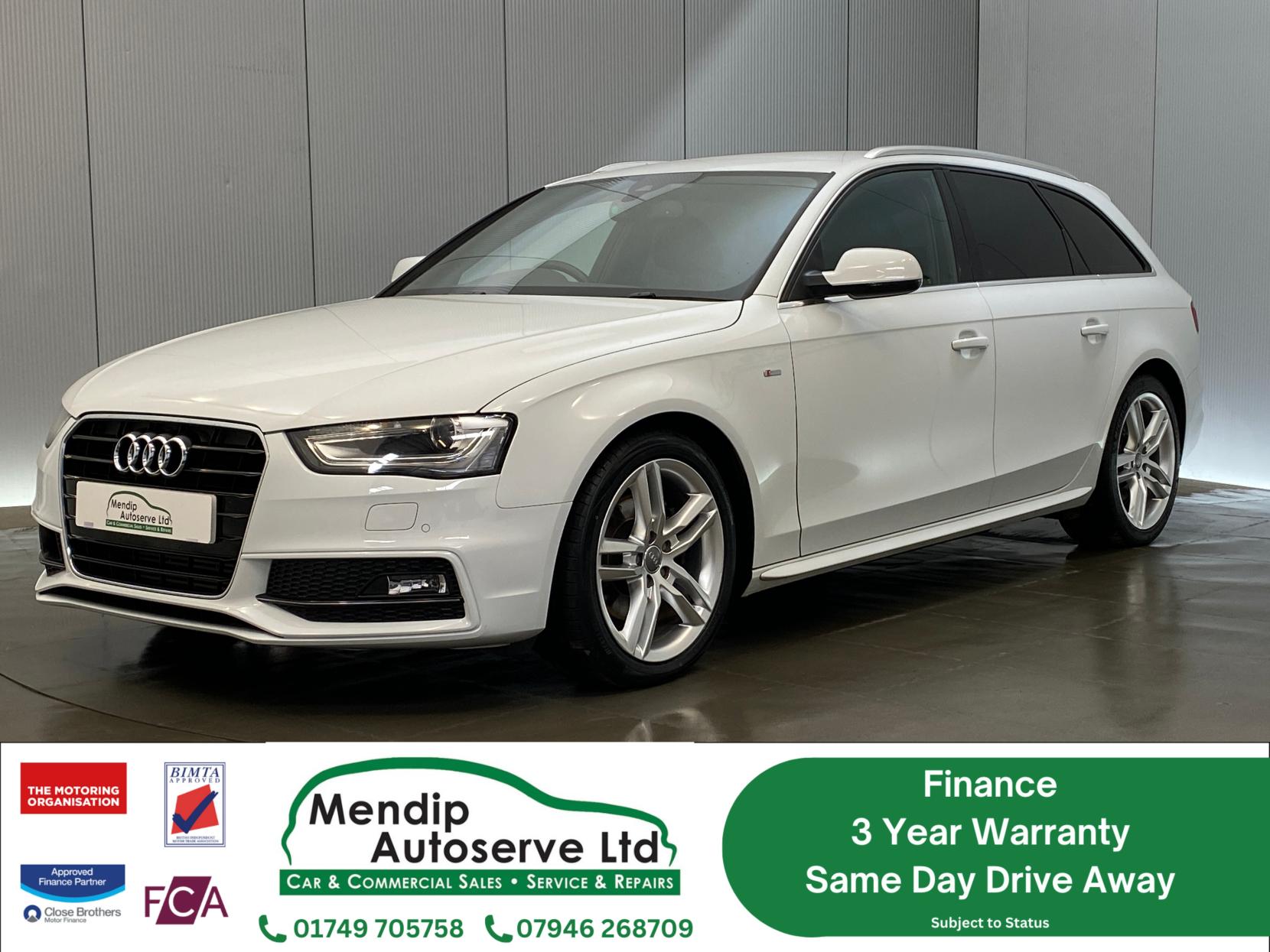 Audi A4 Avant 2.0 TFSI S line Estate 5dr Petrol Multitronic Euro 5 (s/s) (211 ps)