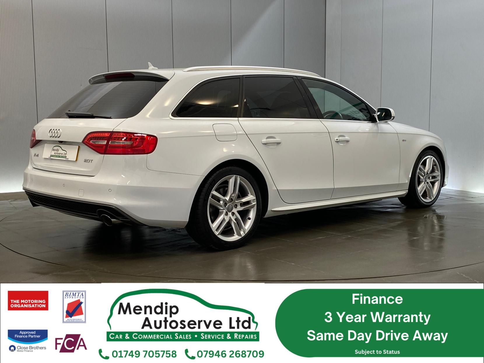 Audi A4 Avant 2.0 TFSI S line Estate 5dr Petrol Multitronic Euro 5 (s/s) (211 ps)