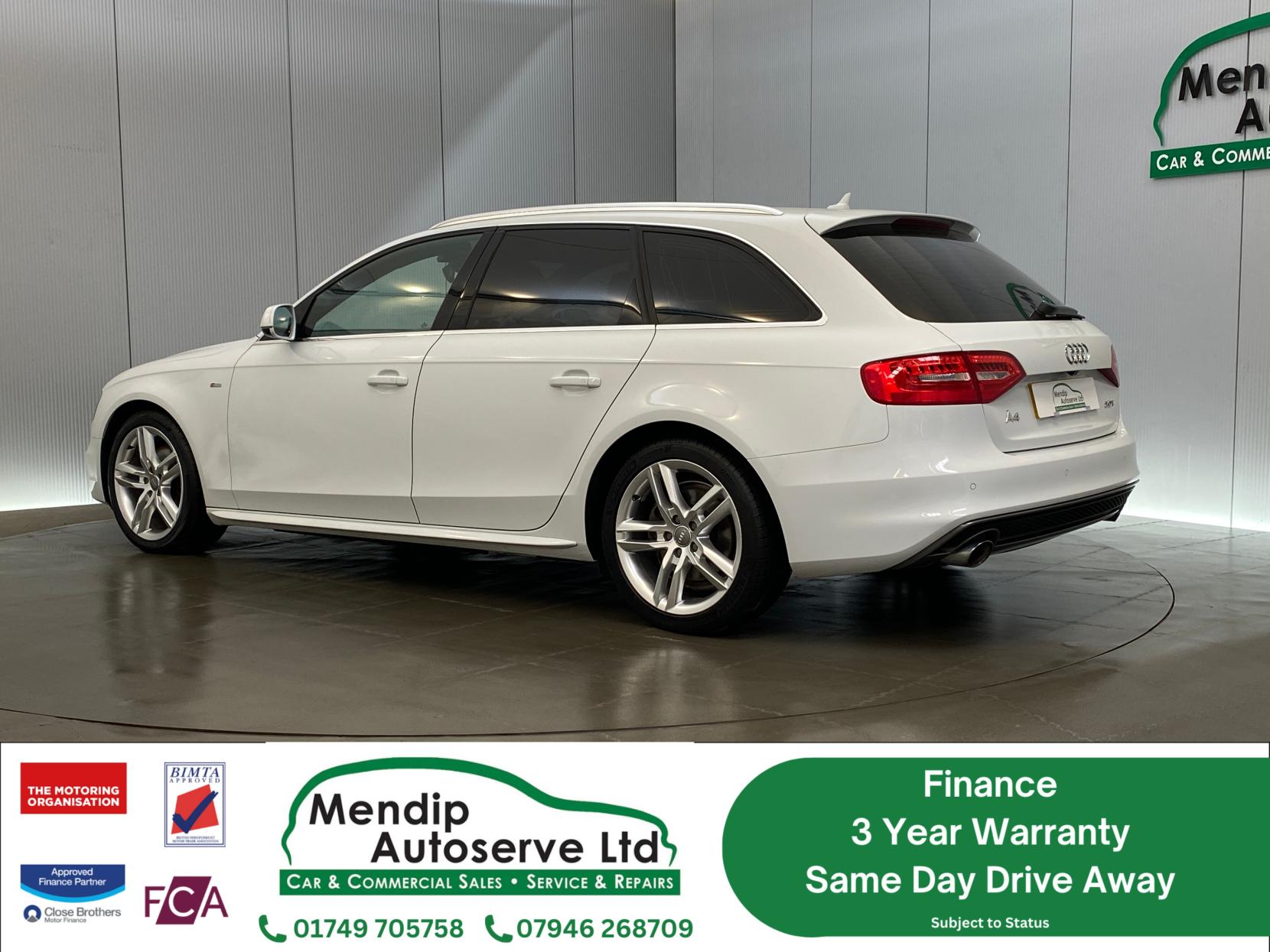 Audi A4 Avant 2.0 TFSI S line Estate 5dr Petrol Multitronic Euro 5 (s/s) (211 ps)