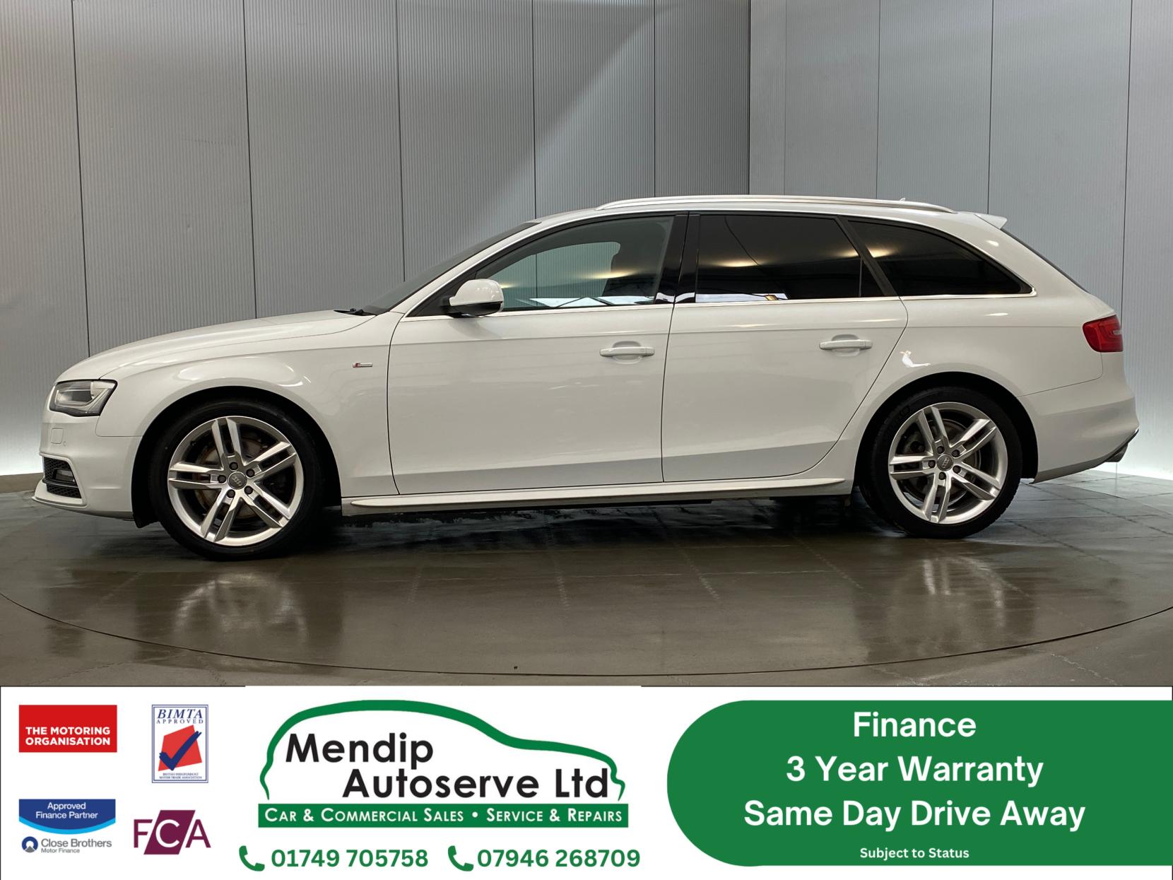 Audi A4 Avant 2.0 TFSI S line Estate 5dr Petrol Multitronic Euro 5 (s/s) (211 ps)