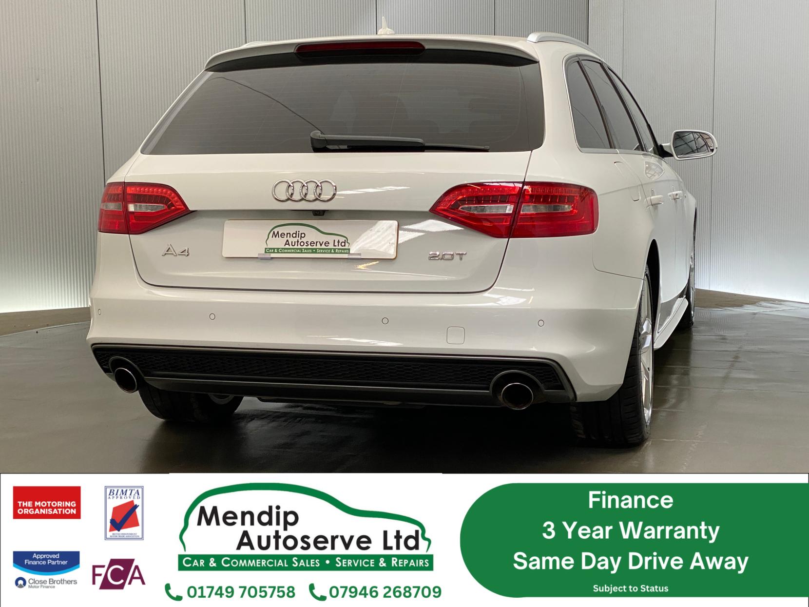 Audi A4 Avant 2.0 TFSI S line Estate 5dr Petrol Multitronic Euro 5 (s/s) (211 ps)