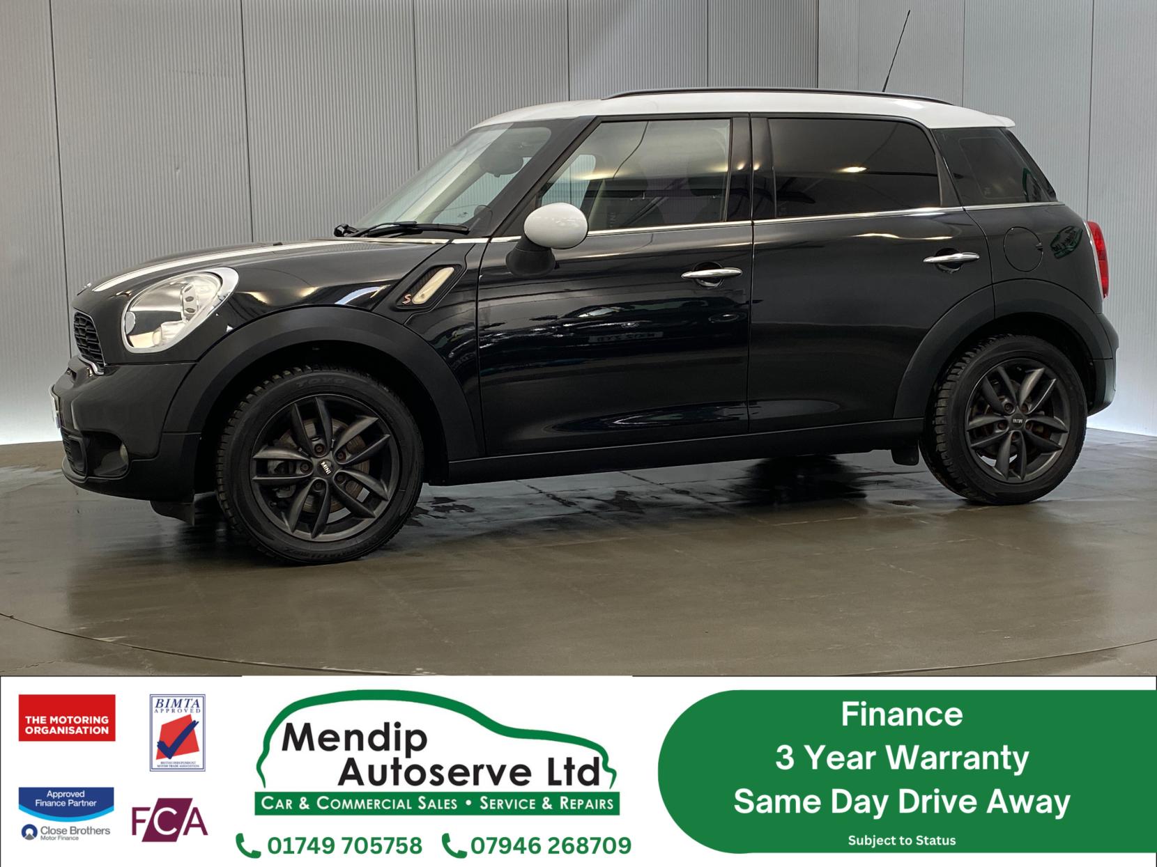 MINI Countryman 1.6 Cooper S SUV 5dr Petrol Auto Euro 5 (184 ps)