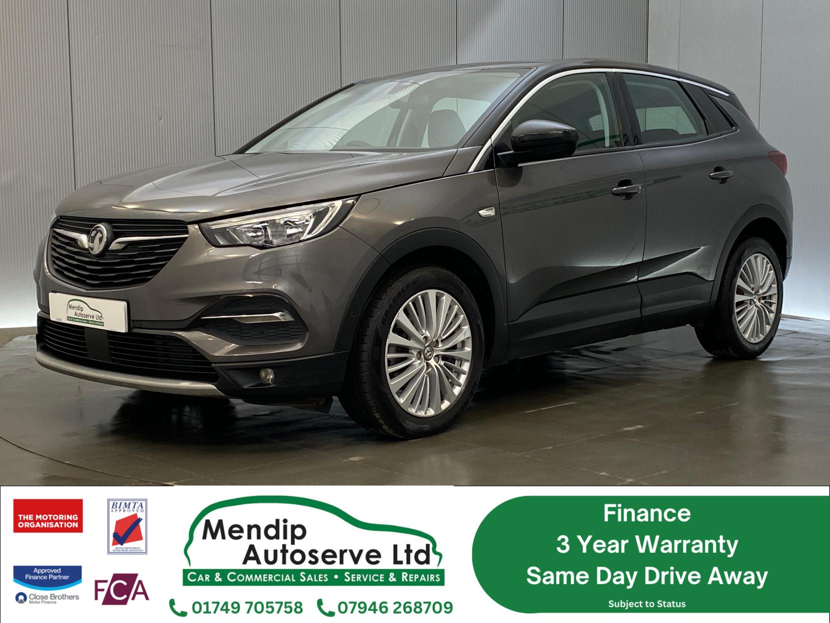 Vauxhall Grandland X 1.5 Turbo D BlueInjection Sport Nav SUV 5dr Diesel Manual Euro 6 (s/s) (130 ps)