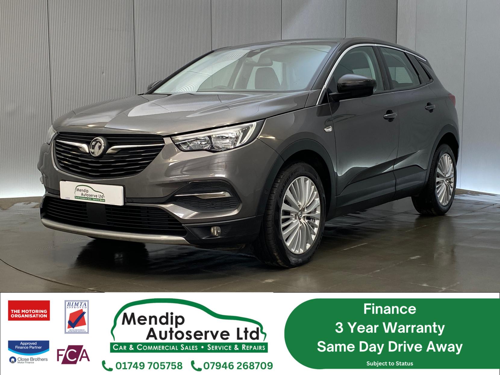 Vauxhall Grandland X 1.5 Turbo D BlueInjection Sport Nav SUV 5dr Diesel Manual Euro 6 (s/s) (130 ps)