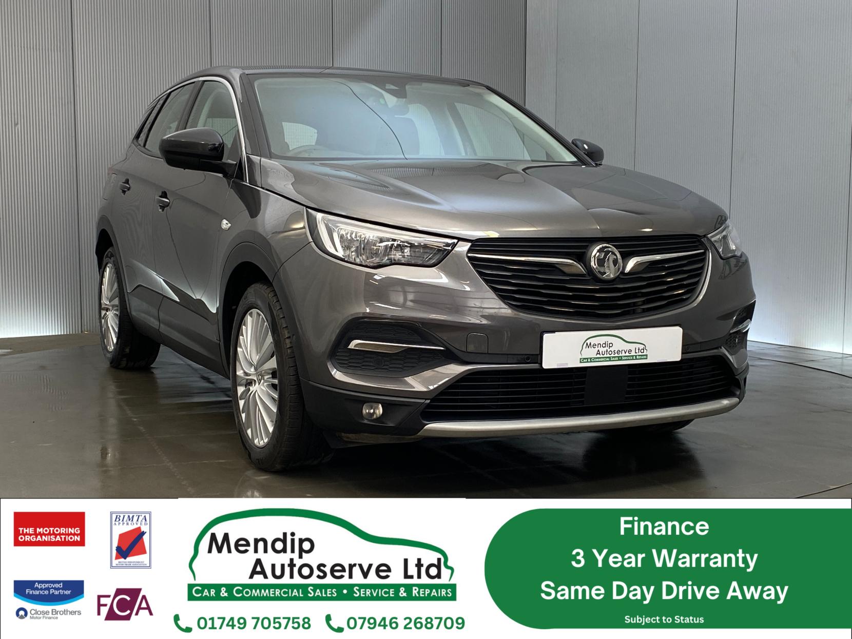 Vauxhall Grandland X 1.5 Turbo D BlueInjection Sport Nav SUV 5dr Diesel Manual Euro 6 (s/s) (130 ps)