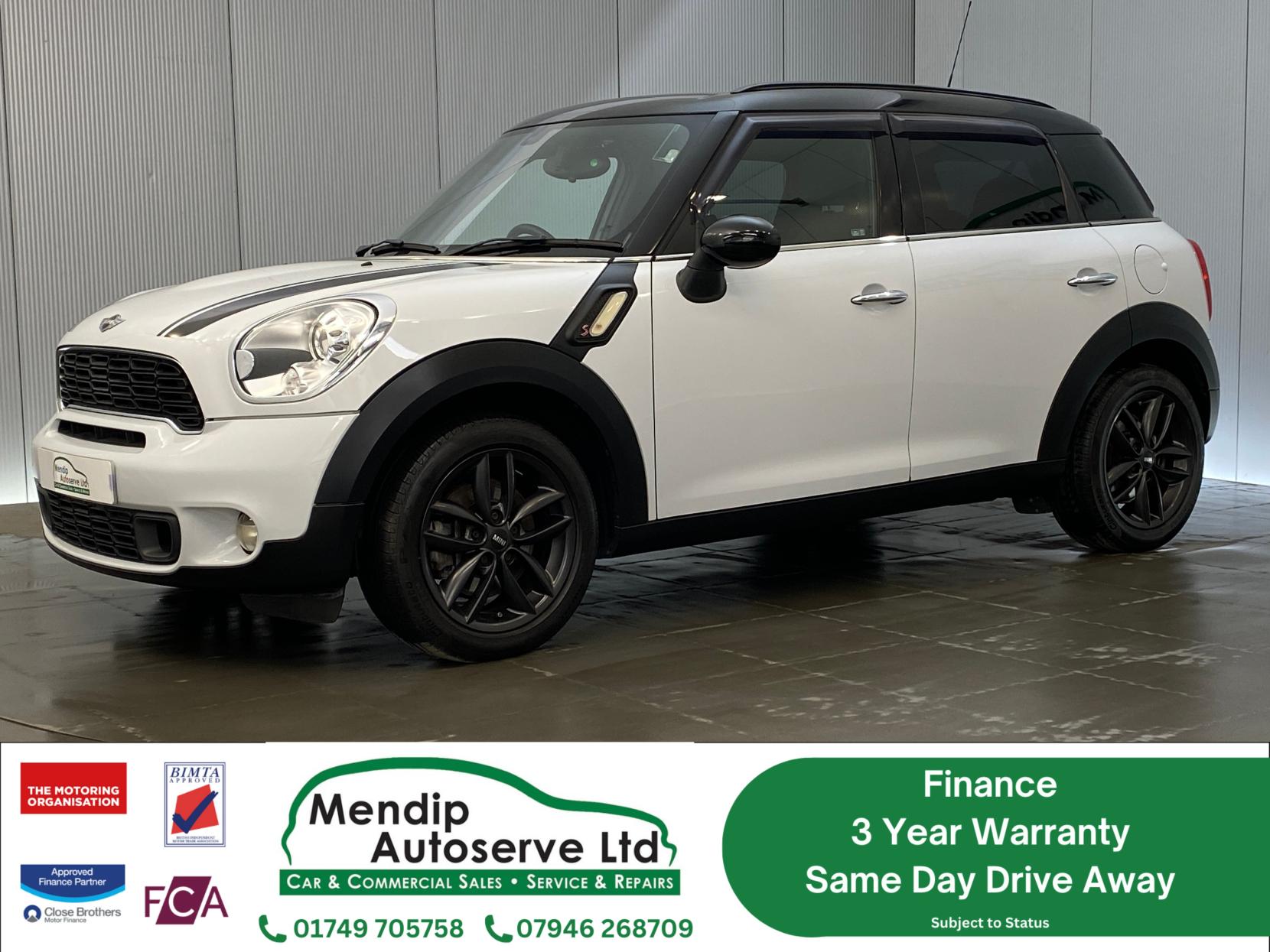 MINI Countryman 1.6 Cooper S SUV 5dr Petrol Auto Euro 5 (184 ps)