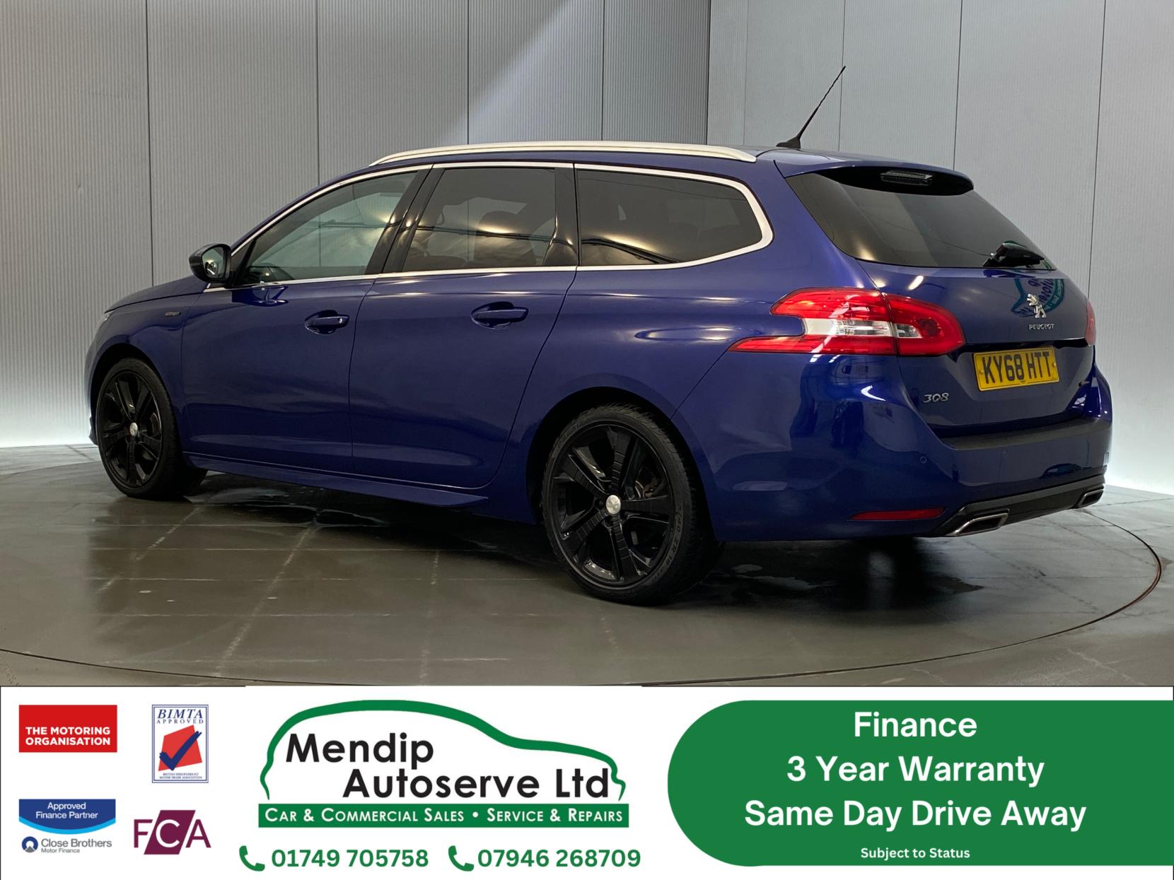 Peugeot 308 SW 1.5 BlueHDi GT Line Estate 5dr Diesel Manual Euro 6 (s/s) (130 ps)