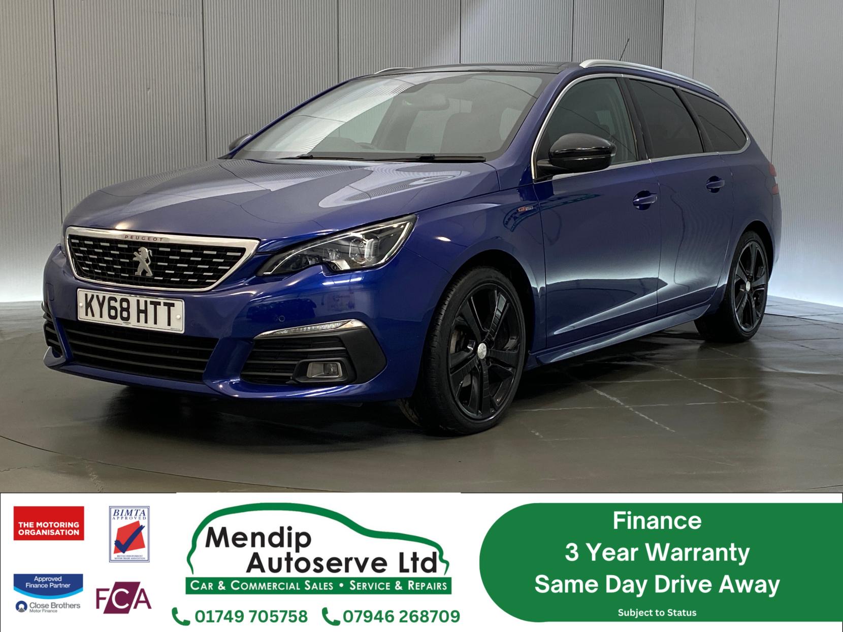 Peugeot 308 SW 1.5 BlueHDi GT Line Estate 5dr Diesel Manual Euro 6 (s/s) (130 ps)