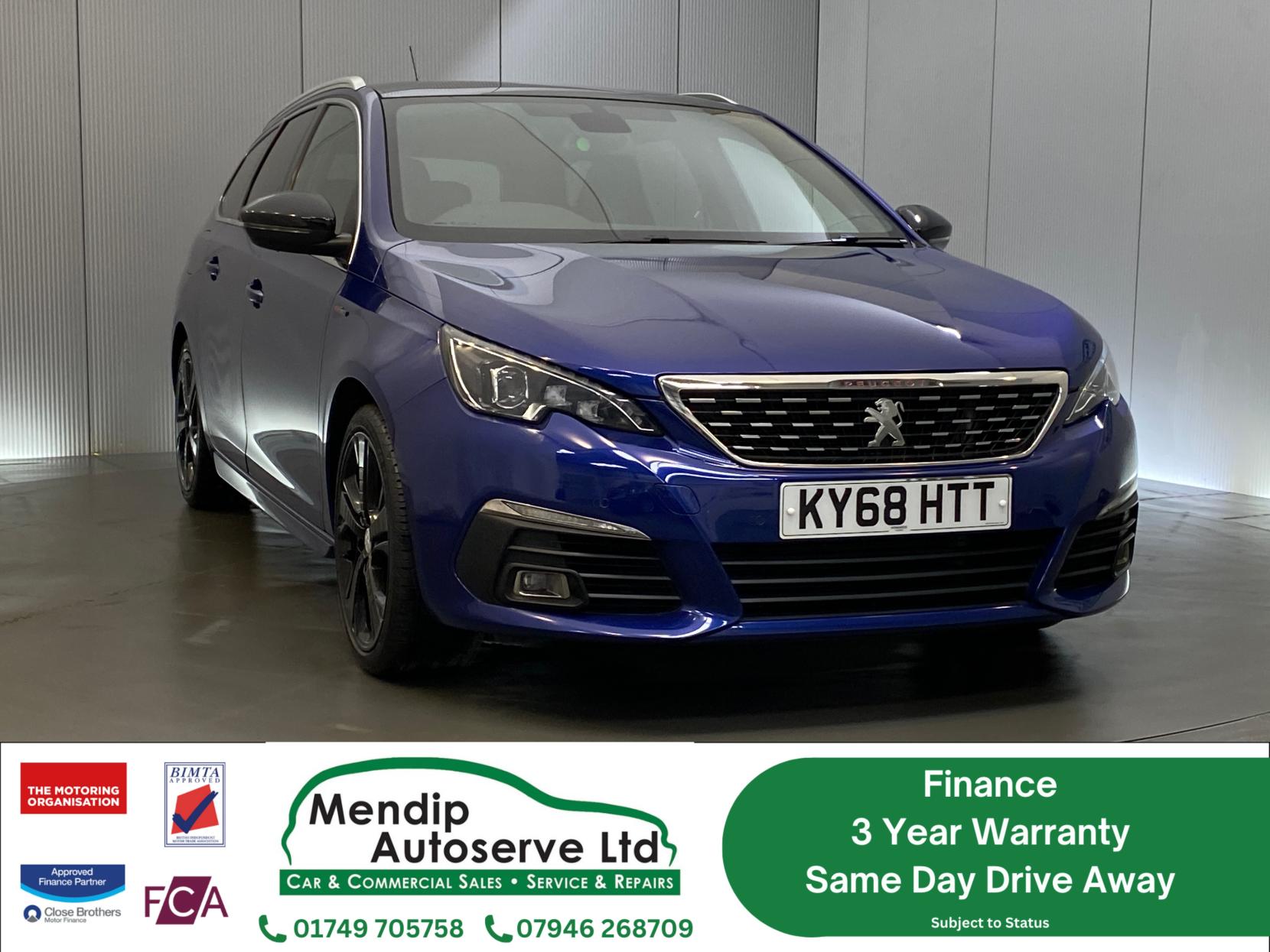 Peugeot 308 SW 1.5 BlueHDi GT Line Estate 5dr Diesel Manual Euro 6 (s/s) (130 ps)