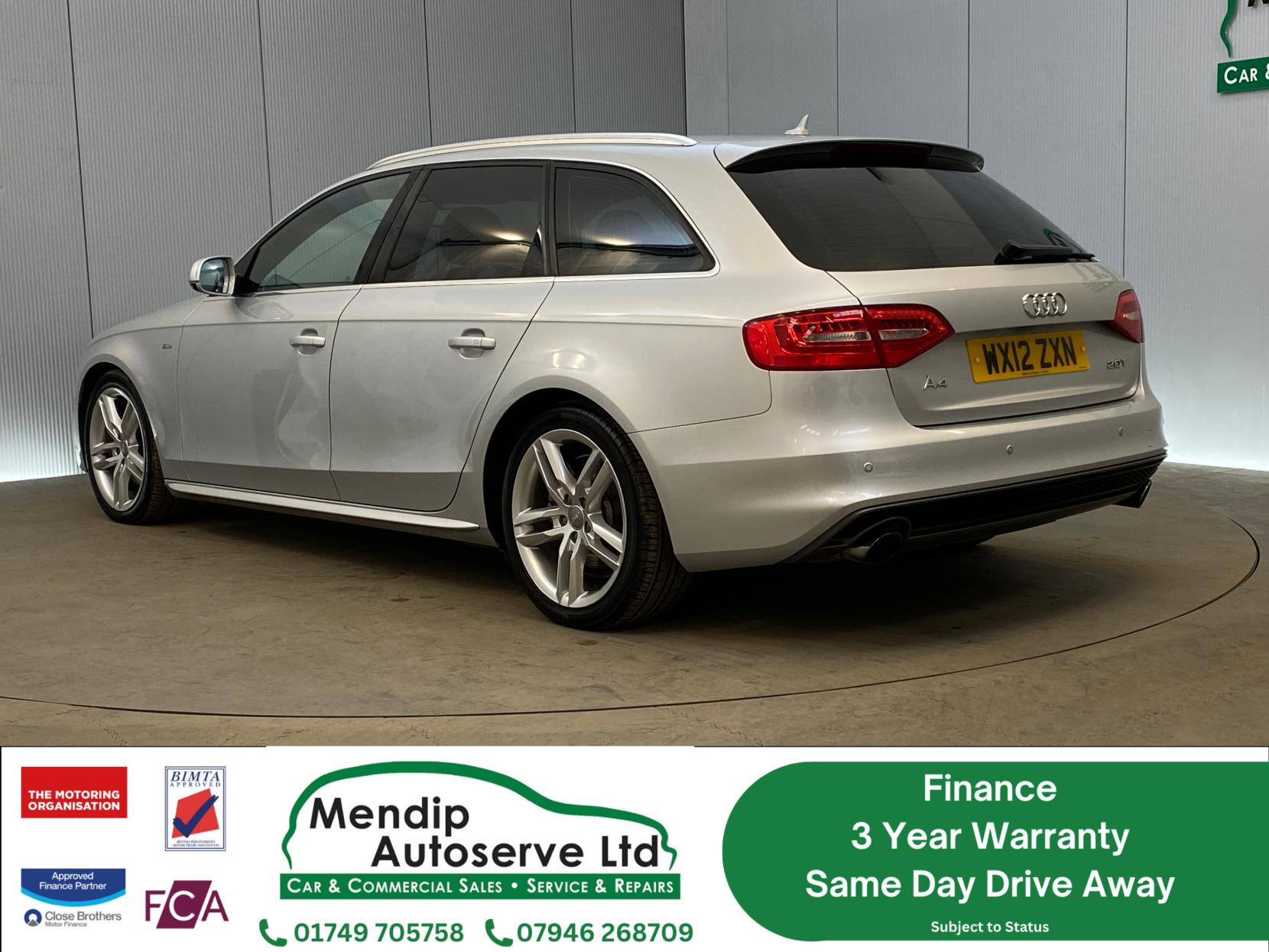 Audi A4 Avant 2.0 TFSI S line Estate 5dr Petrol Multitronic Euro 5 (s/s) (211 ps)