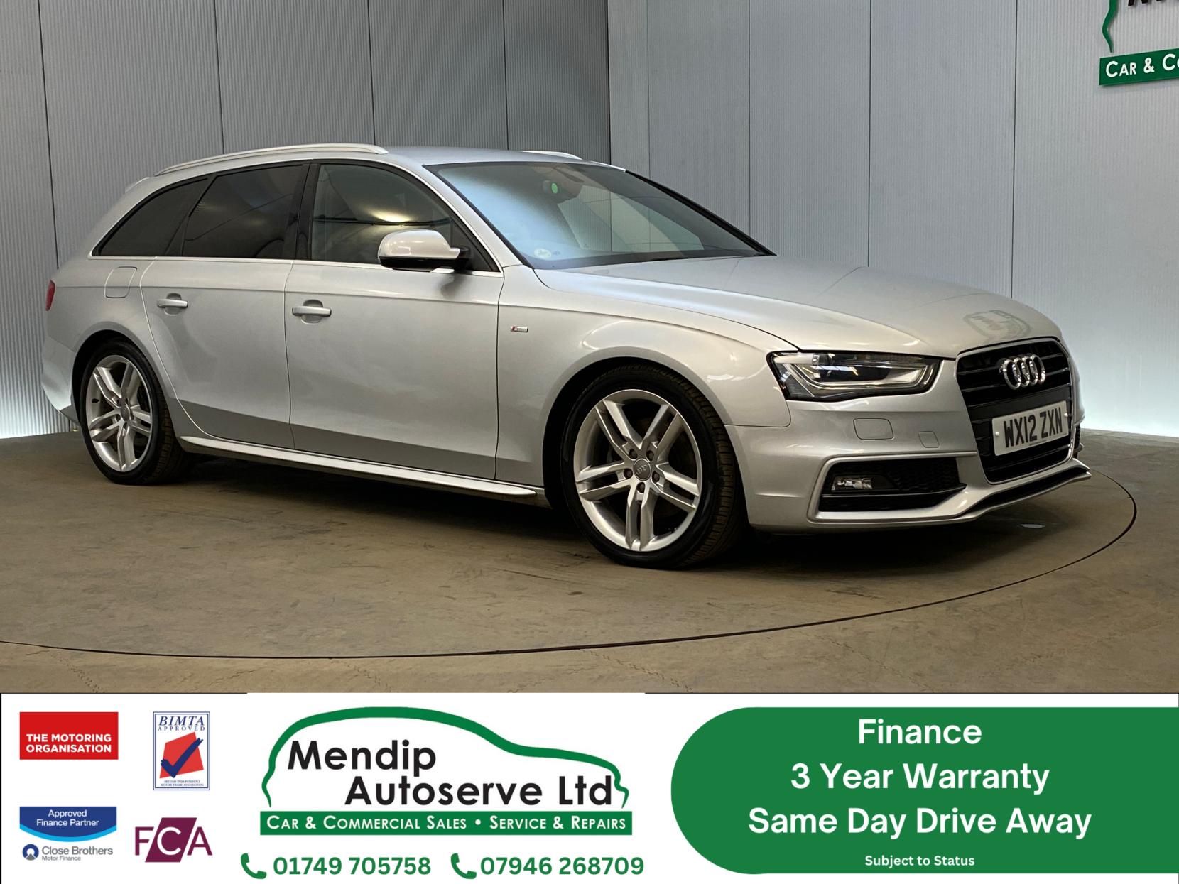 Audi A4 Avant 2.0 TFSI S line Estate 5dr Petrol Multitronic Euro 5 (s/s) (211 ps)