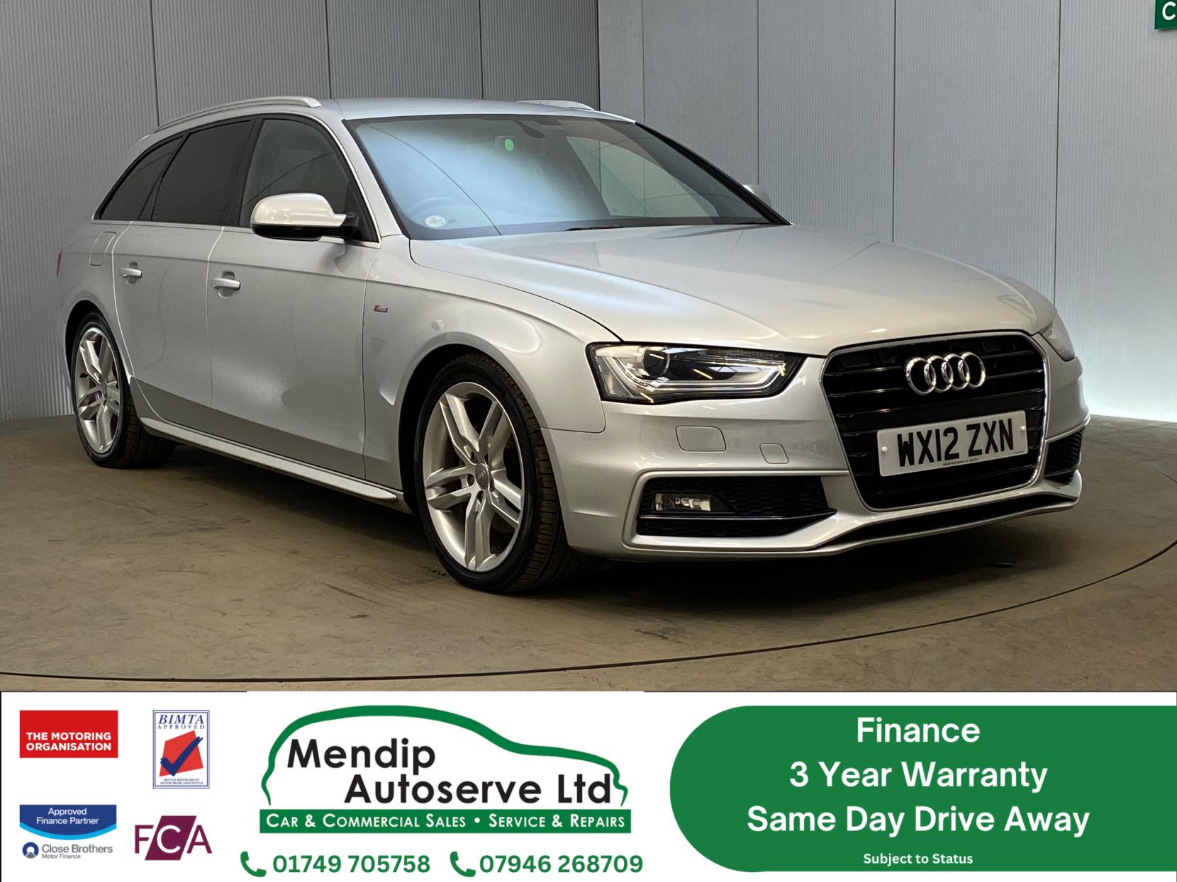 Audi A4 Avant 2.0 TFSI S line Estate 5dr Petrol Multitronic Euro 5 (s/s) (211 ps)