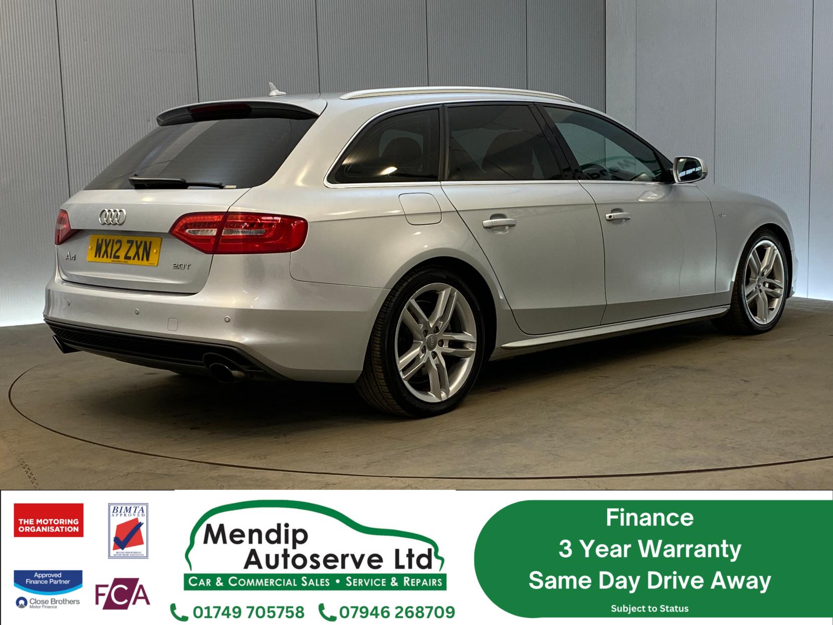 Audi A4 Avant 2.0 TFSI S line Estate 5dr Petrol Multitronic Euro 5 (s/s) (211 ps)