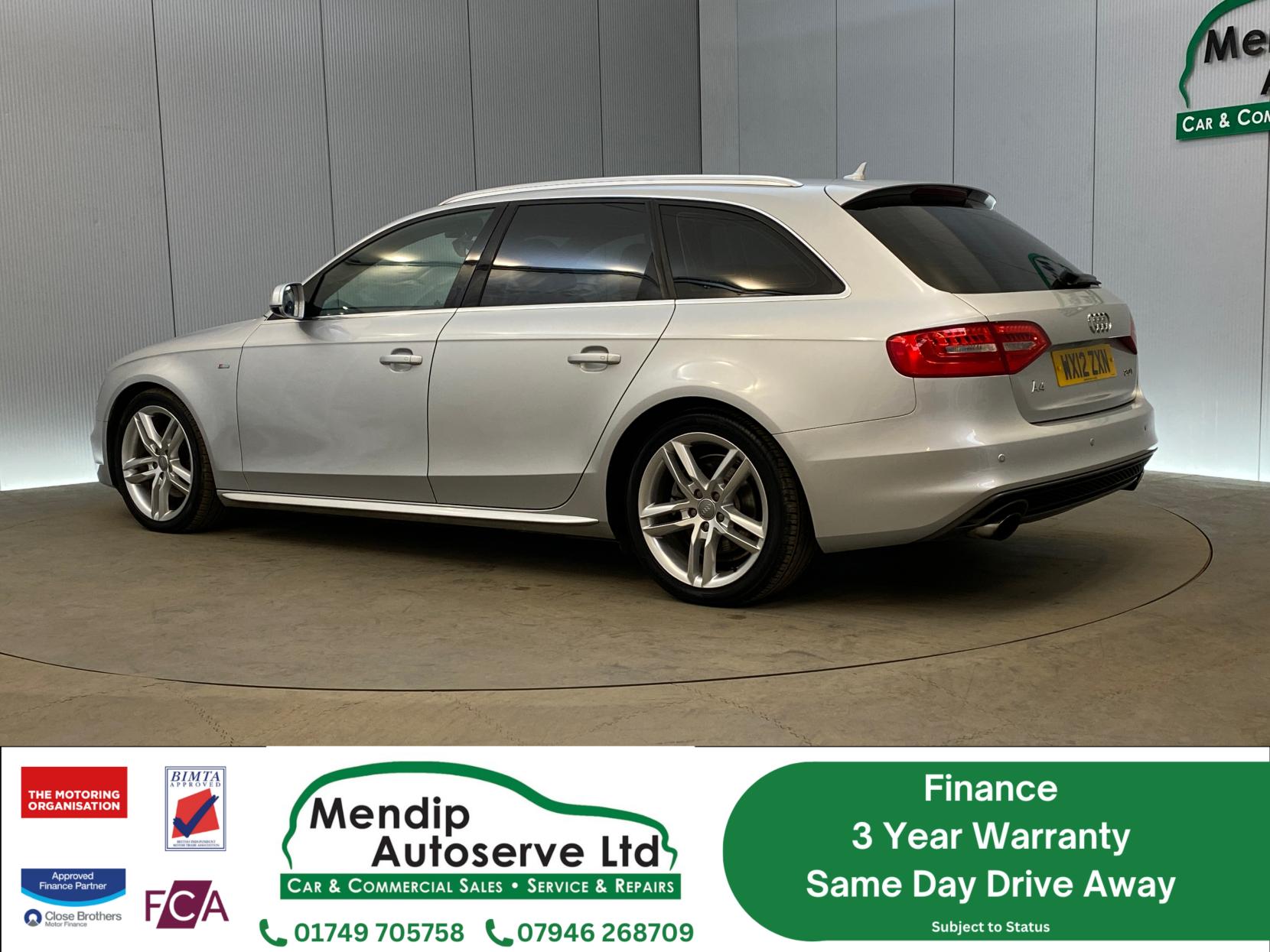 Audi A4 Avant 2.0 TFSI S line Estate 5dr Petrol Multitronic Euro 5 (s/s) (211 ps)