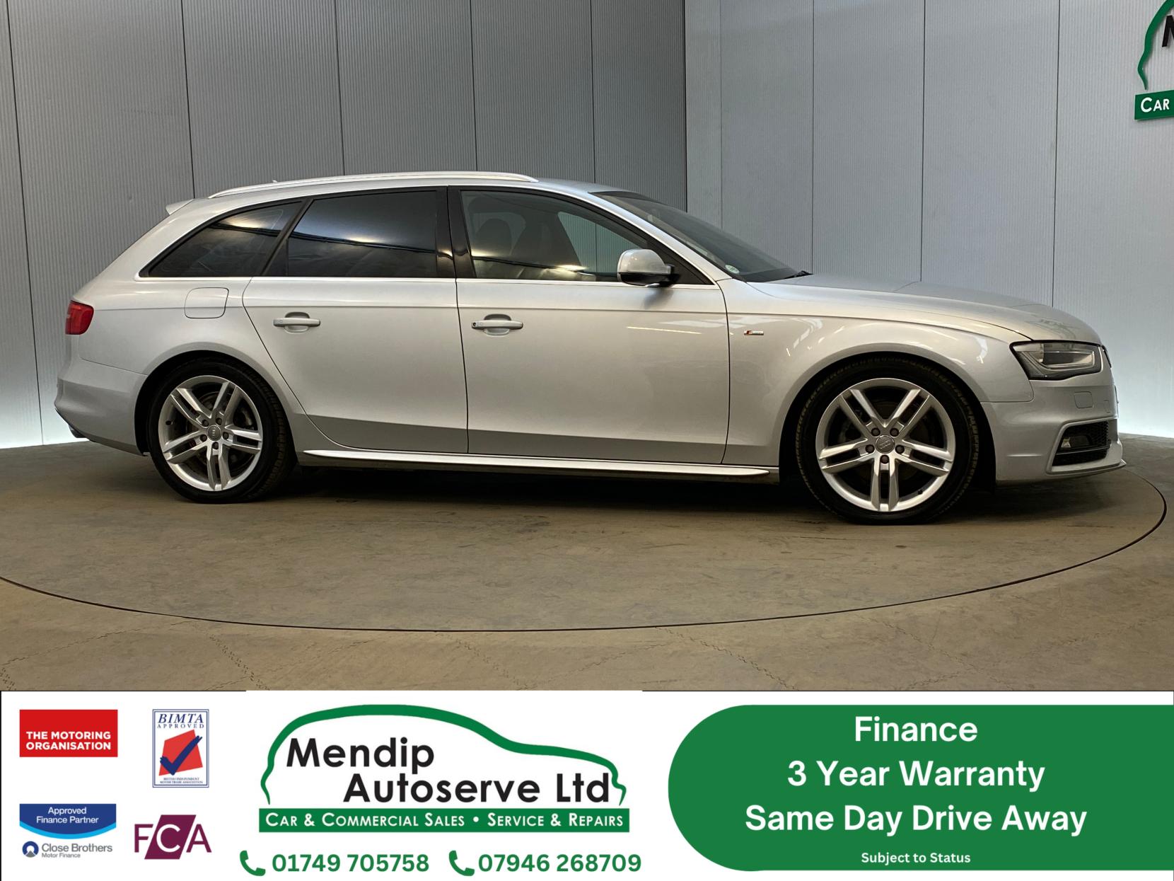 Audi A4 Avant 2.0 TFSI S line Estate 5dr Petrol Multitronic Euro 5 (s/s) (211 ps)