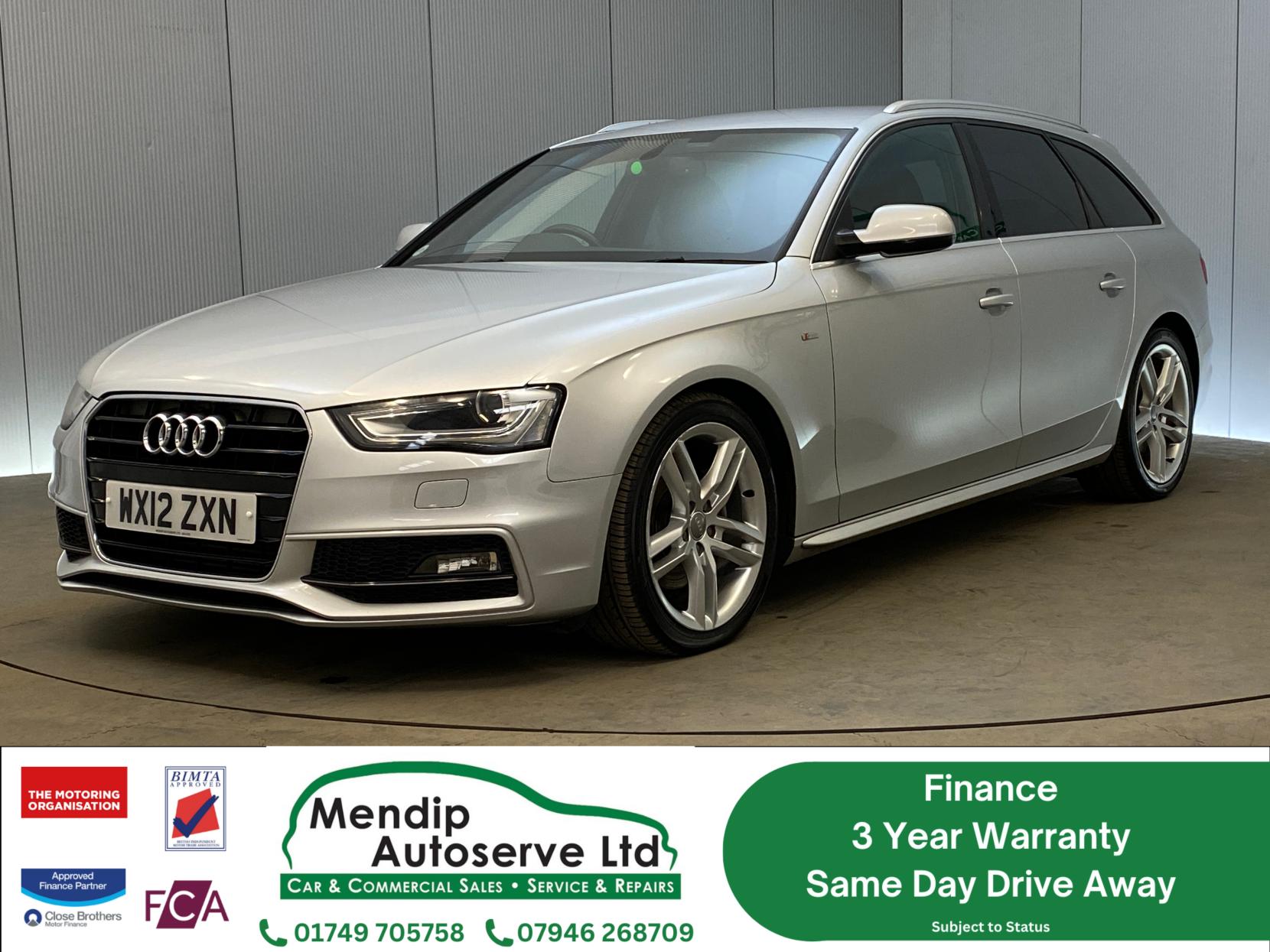 Audi A4 Avant 2.0 TFSI S line Estate 5dr Petrol Multitronic Euro 5 (s/s) (211 ps)