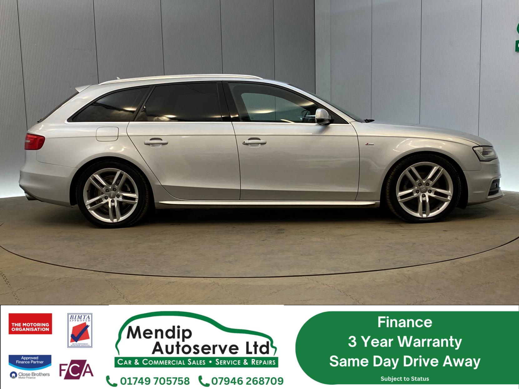 Audi A4 Avant 2.0 TFSI S line Estate 5dr Petrol Multitronic Euro 5 (s/s) (211 ps)