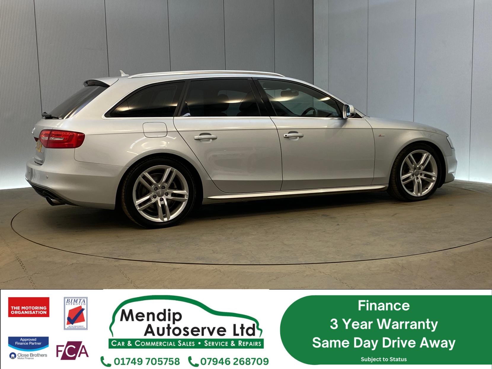 Audi A4 Avant 2.0 TFSI S line Estate 5dr Petrol Multitronic Euro 5 (s/s) (211 ps)