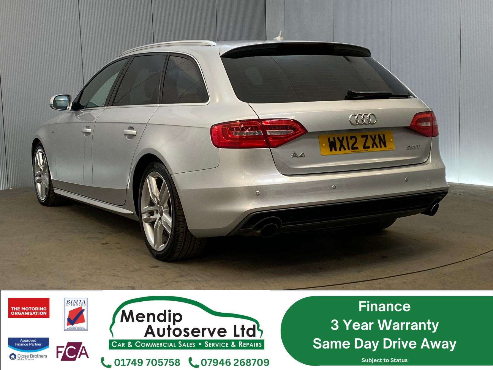 Audi A4 Avant 2.0 TFSI S line Estate 5dr Petrol Multitronic Euro 5 (s/s) (211 ps)