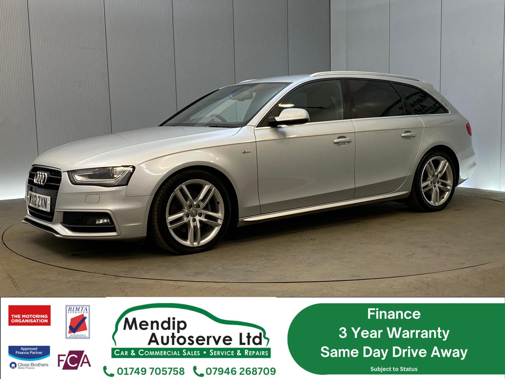 Audi A4 Avant 2.0 TFSI S line Estate 5dr Petrol Multitronic Euro 5 (s/s) (211 ps)