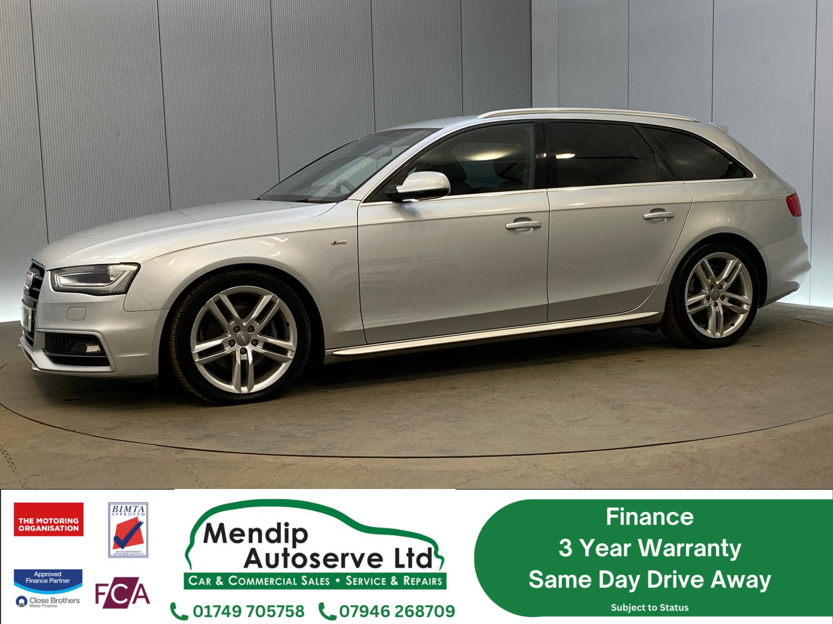 Audi A4 Avant 2.0 TFSI S line Estate 5dr Petrol Multitronic Euro 5 (s/s) (211 ps)