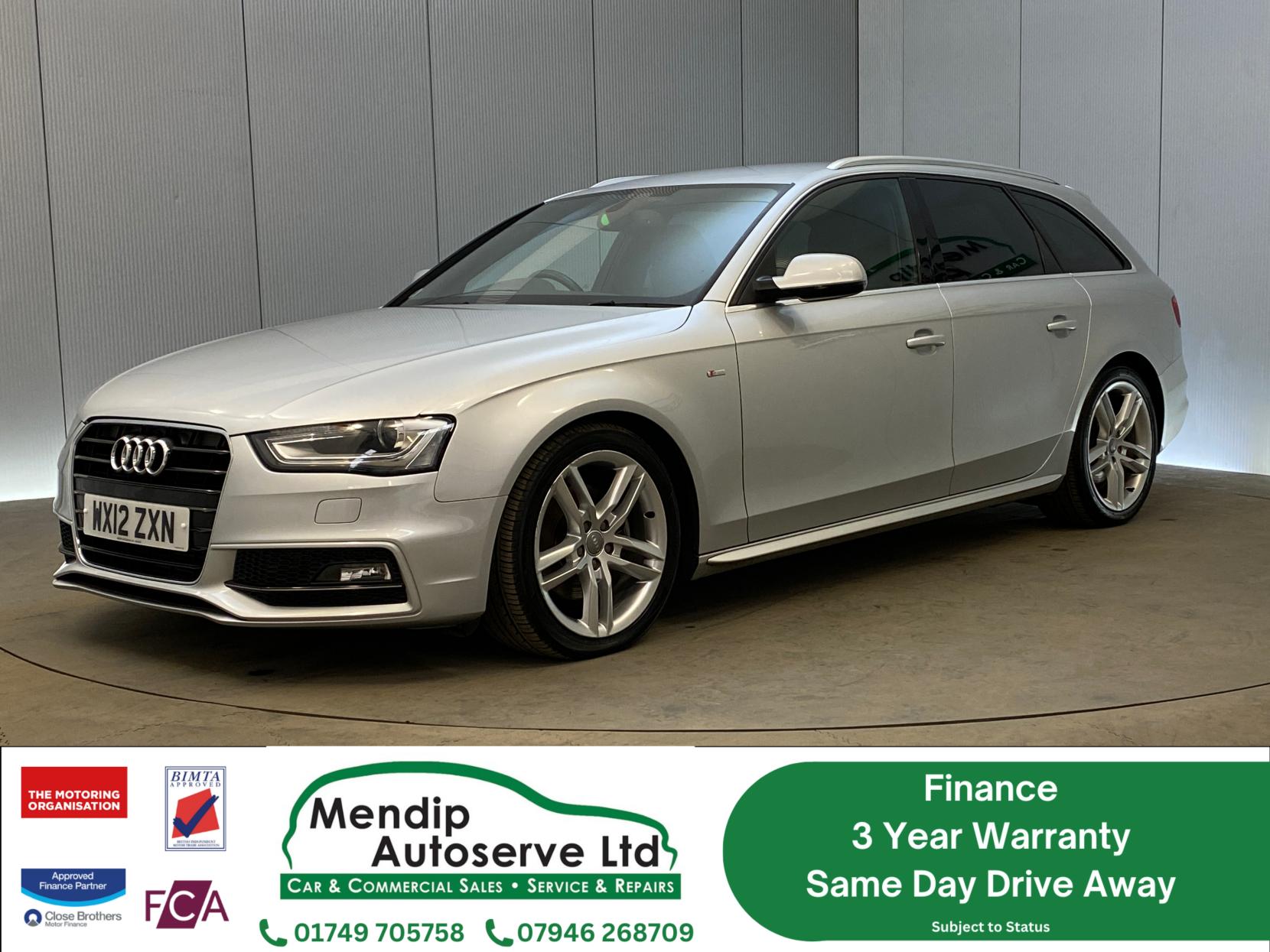 Audi A4 Avant 2.0 TFSI S line Estate 5dr Petrol Multitronic Euro 5 (s/s) (211 ps)