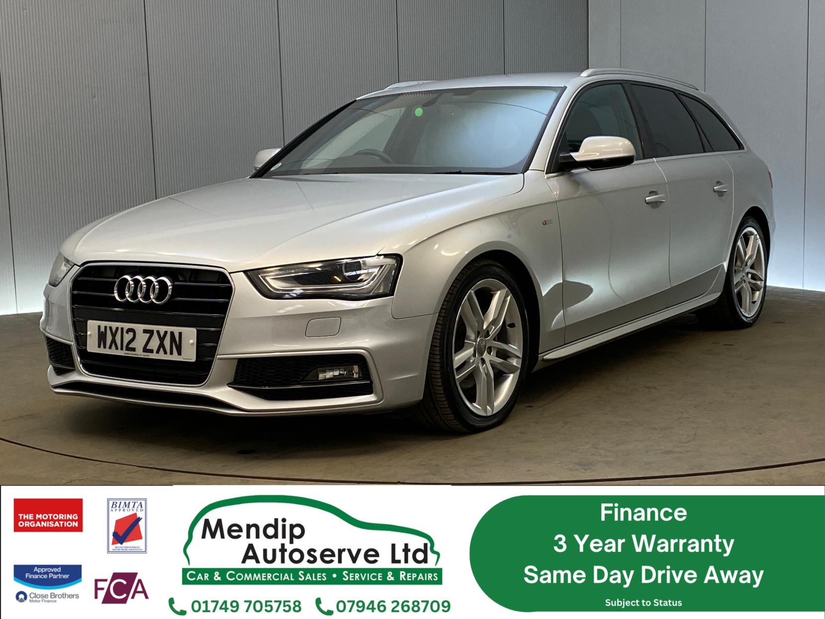 Audi A4 Avant 2.0 TFSI S line Estate 5dr Petrol Multitronic Euro 5 (s/s) (211 ps)