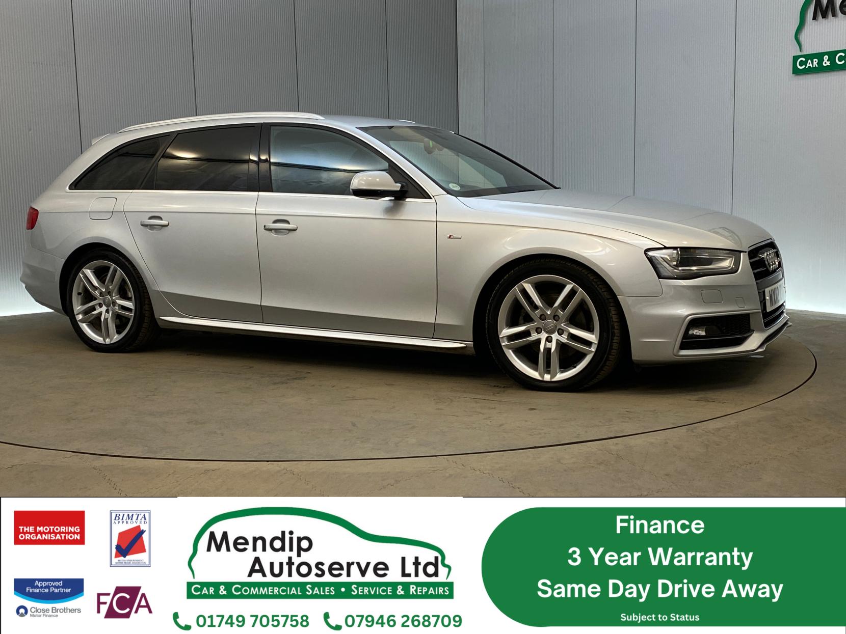 Audi A4 Avant 2.0 TFSI S line Estate 5dr Petrol Multitronic Euro 5 (s/s) (211 ps)