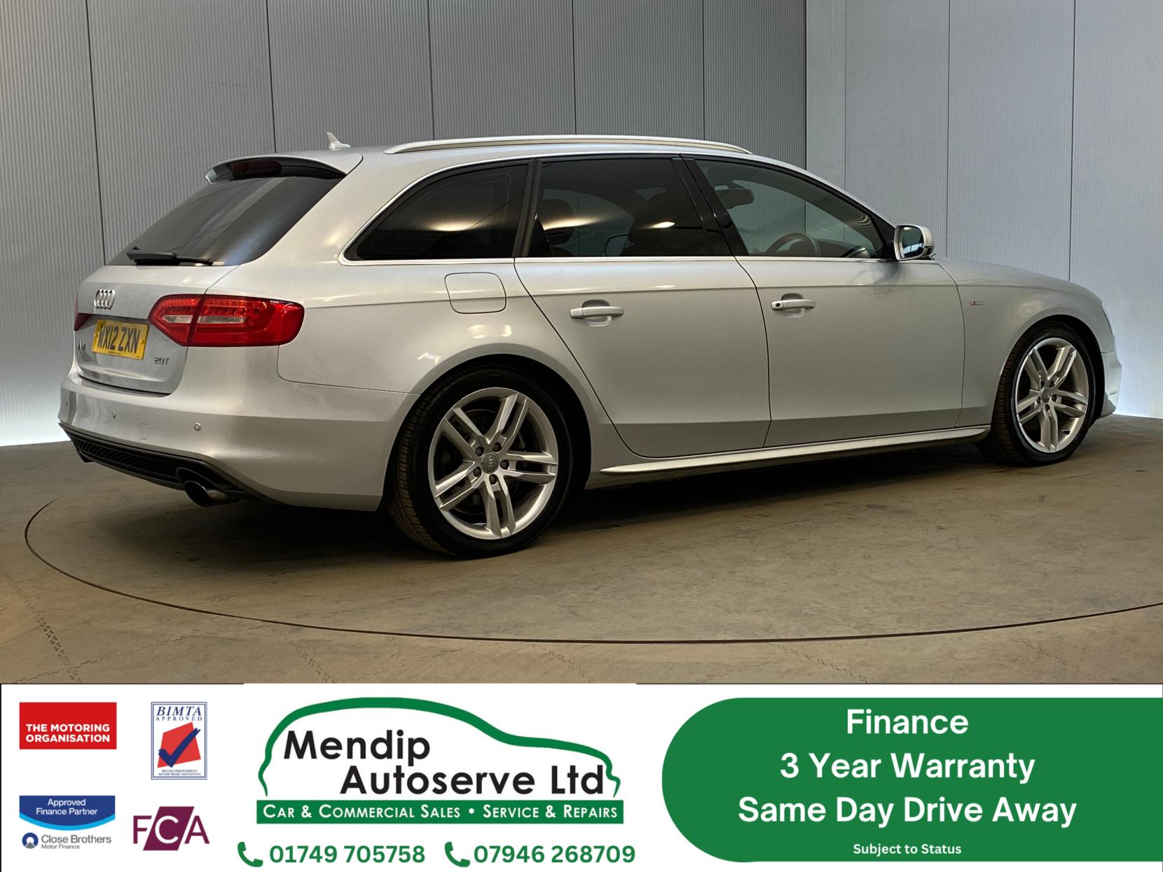 Audi A4 Avant 2.0 TFSI S line Estate 5dr Petrol Multitronic Euro 5 (s/s) (211 ps)