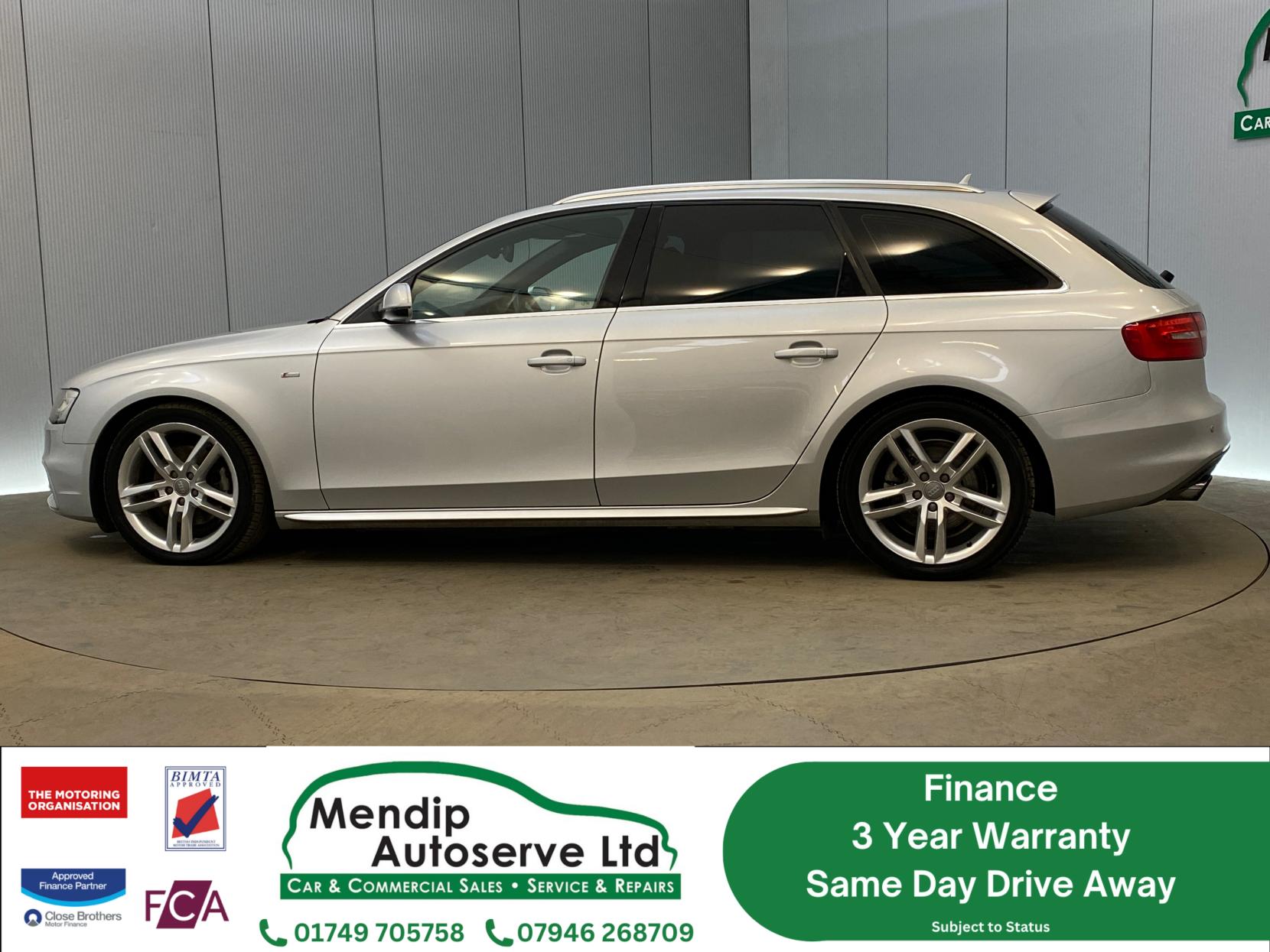 Audi A4 Avant 2.0 TFSI S line Estate 5dr Petrol Multitronic Euro 5 (s/s) (211 ps)