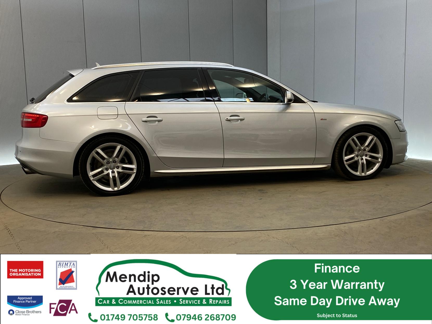 Audi A4 Avant 2.0 TFSI S line Estate 5dr Petrol Multitronic Euro 5 (s/s) (211 ps)