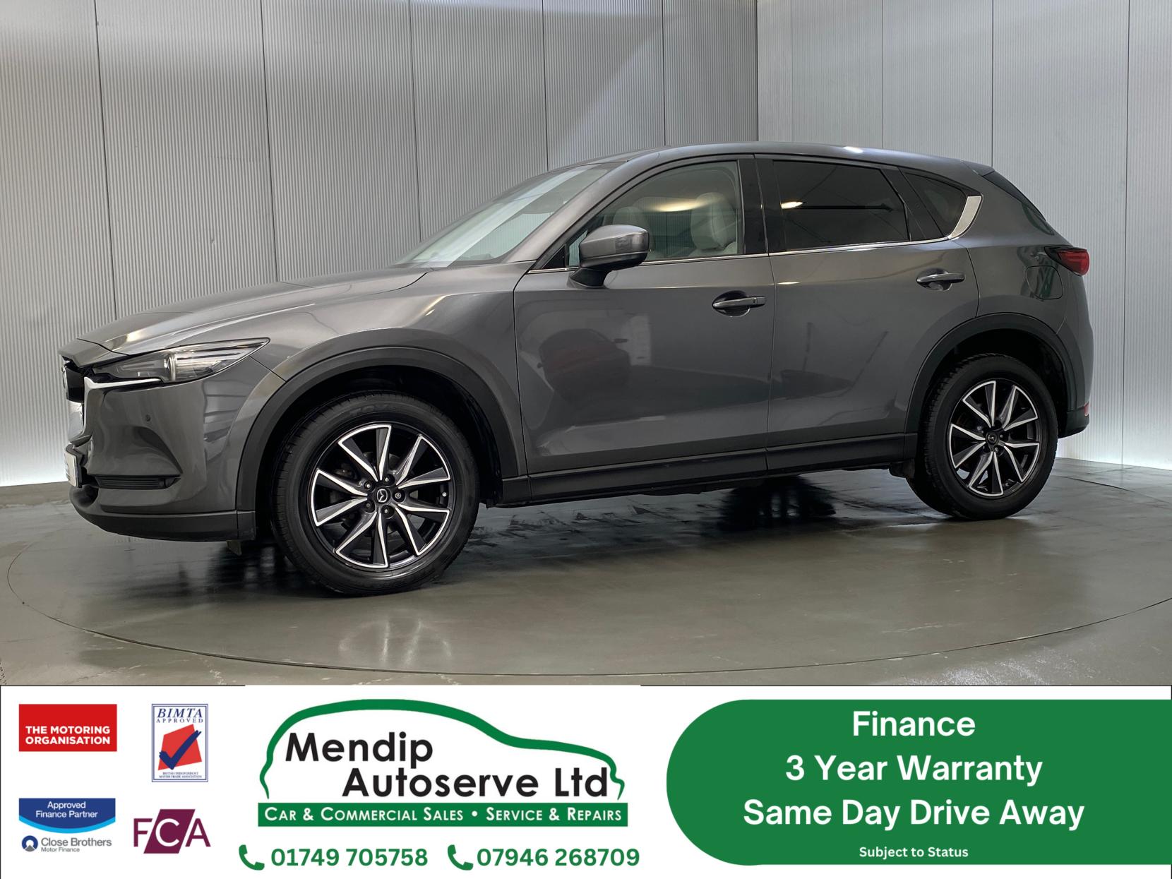 Mazda CX-5 2.2 SKYACTIV-D Sport Nav SUV 5dr Diesel Auto 4WD Euro 6 (s/s) (175 ps)