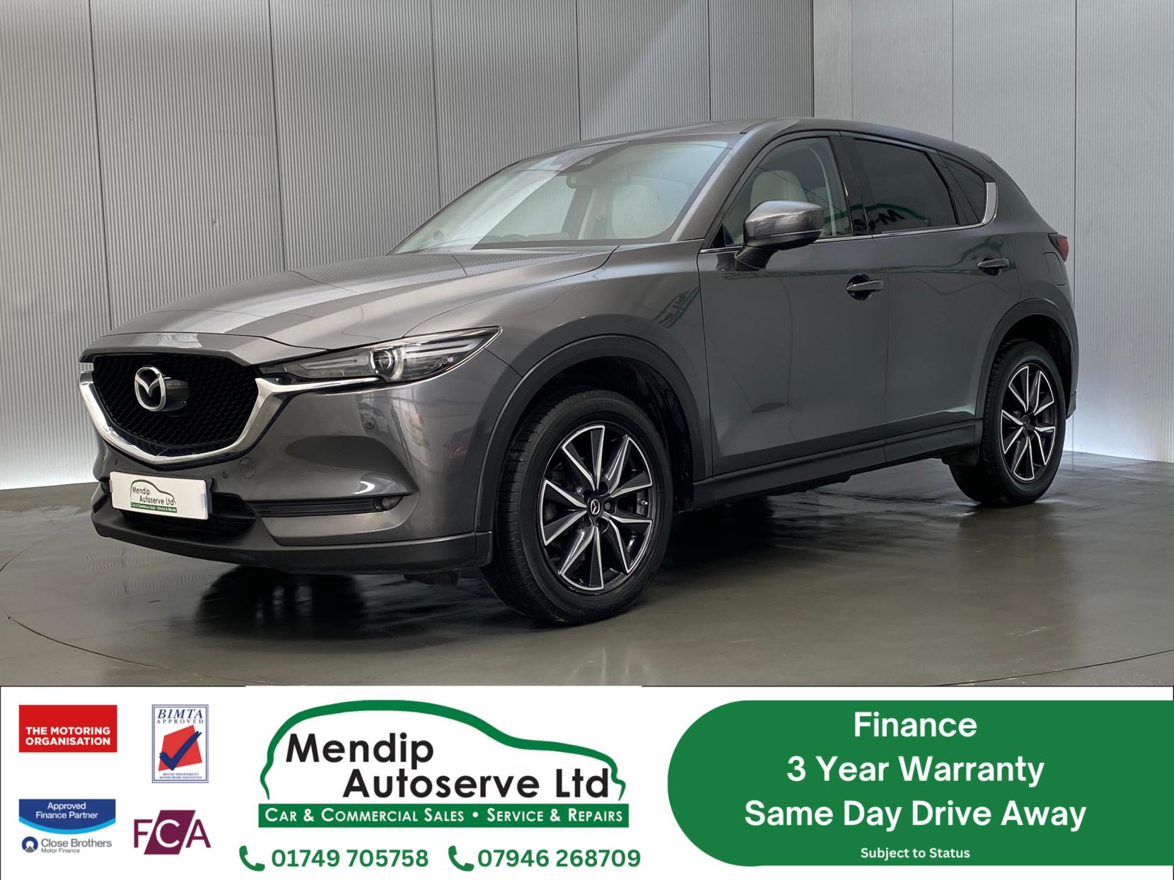 Mazda CX-5 2.2 SKYACTIV-D Sport Nav SUV 5dr Diesel Auto 4WD Euro 6 (s/s) (175 ps)