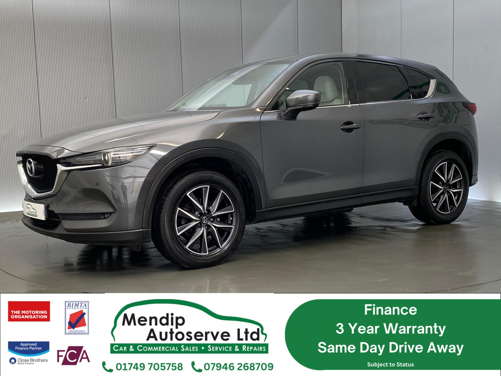 Mazda CX-5 2.2 SKYACTIV-D Sport Nav SUV 5dr Diesel Auto 4WD Euro 6 (s/s) (175 ps)