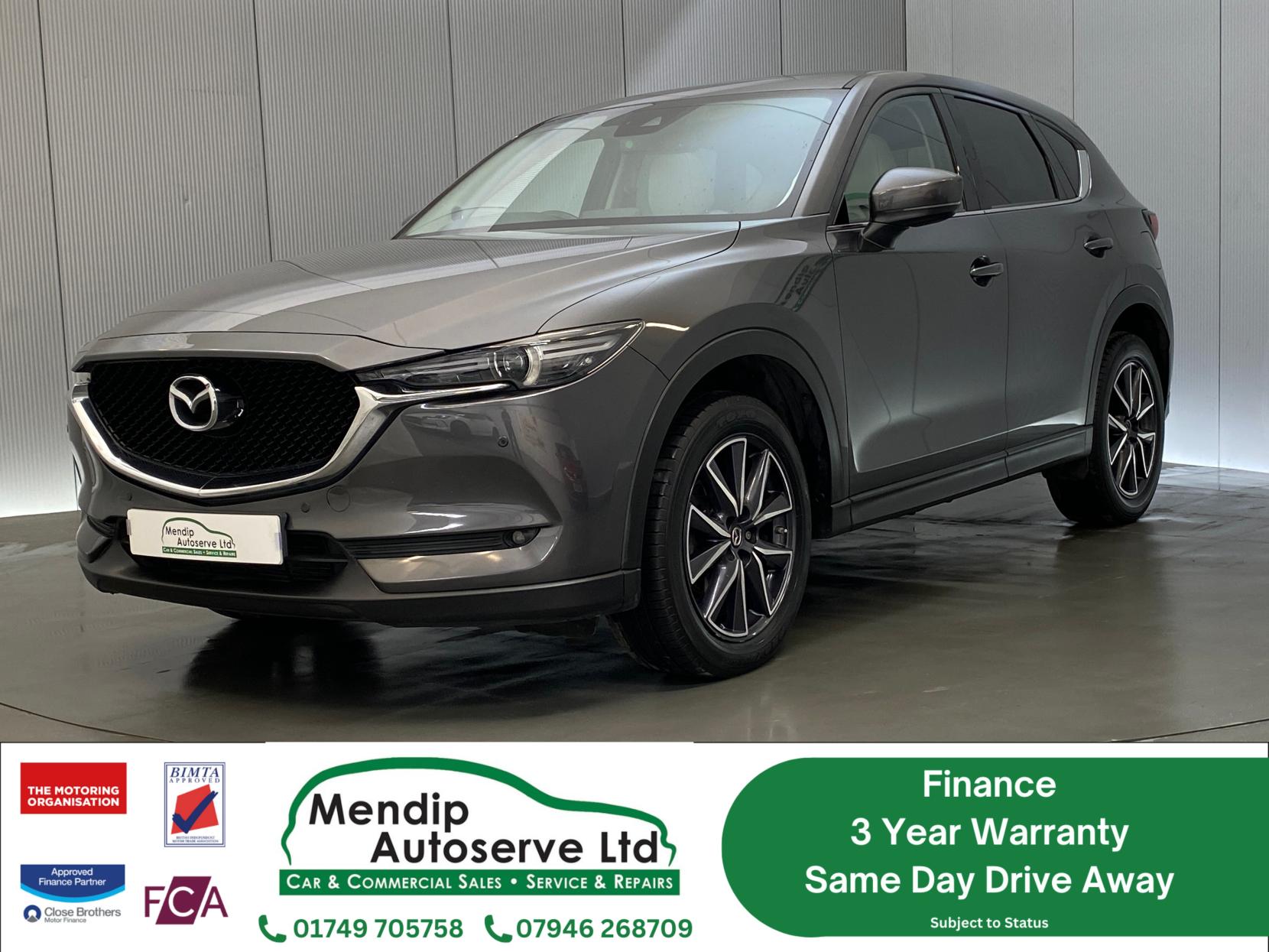 Mazda CX-5 2.2 SKYACTIV-D Sport Nav SUV 5dr Diesel Auto 4WD Euro 6 (s/s) (175 ps)