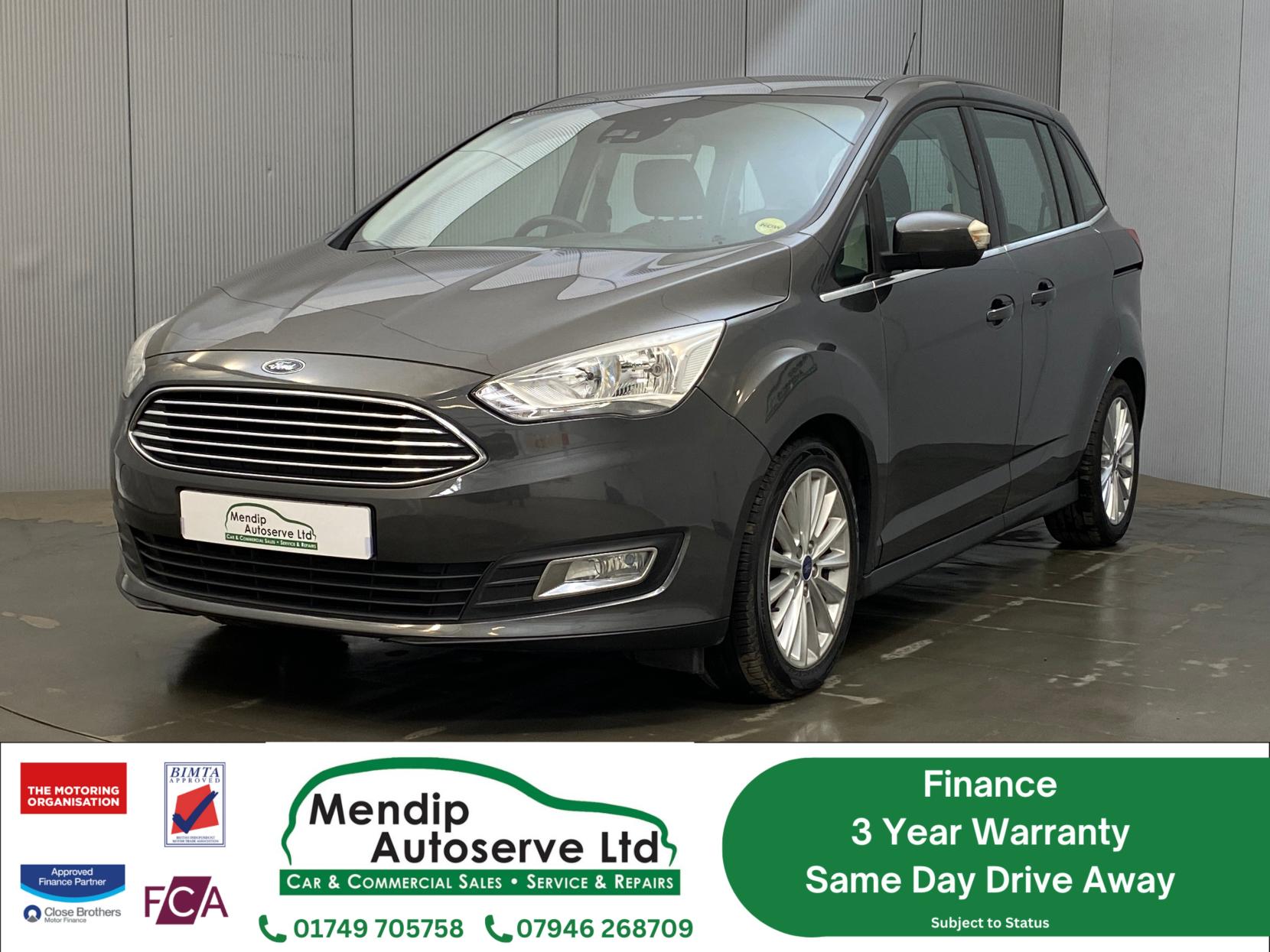 Ford Grand C-Max 1.5 TDCi Titanium MPV 5dr Diesel Manual Euro 6 (s/s) (120 ps)