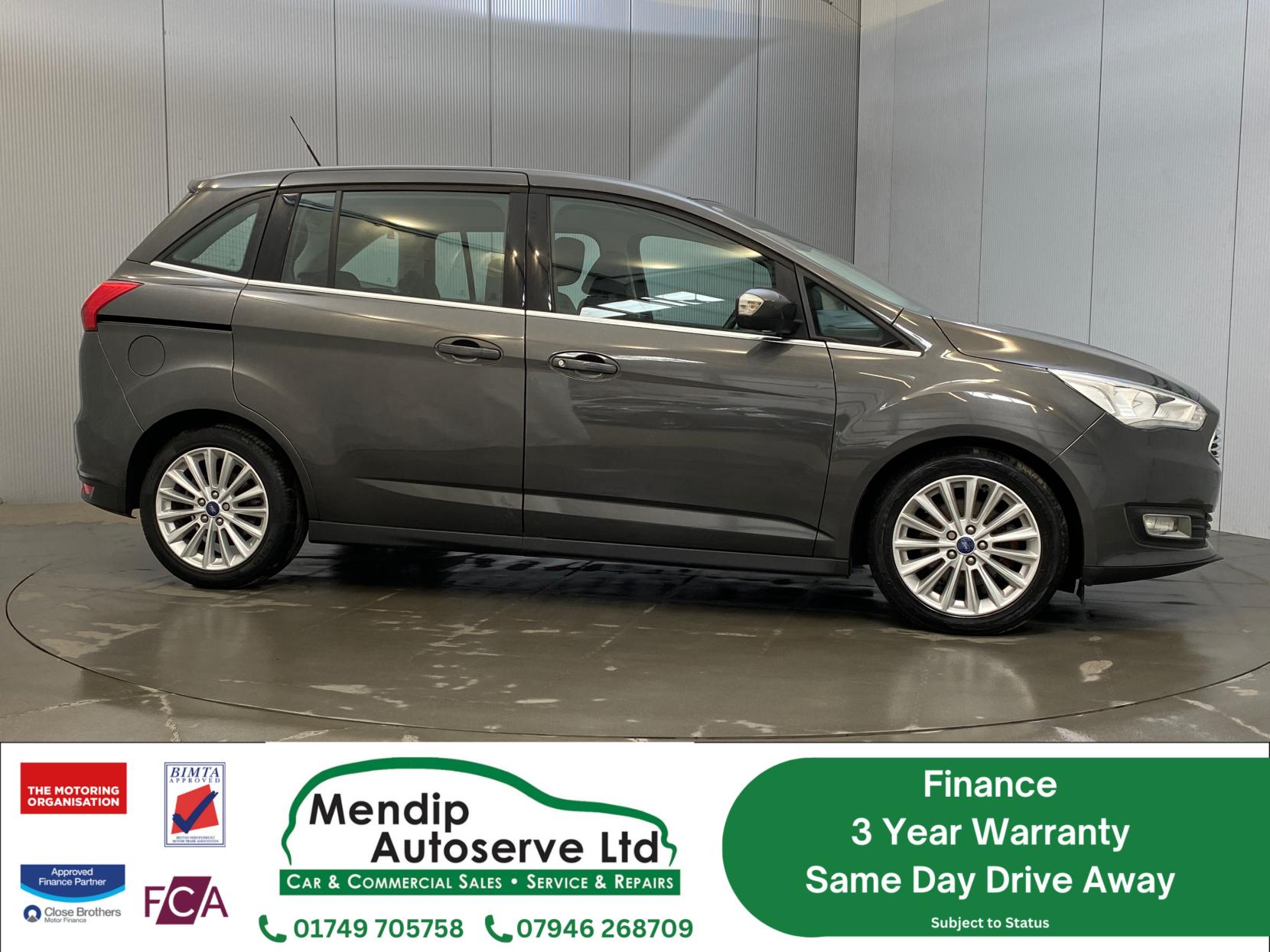Ford Grand C-Max 1.5 TDCi Titanium MPV 5dr Diesel Manual Euro 6 (s/s) (120 ps)